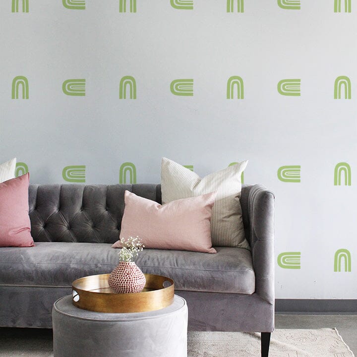 Bohemian Rainbows Wall Decals