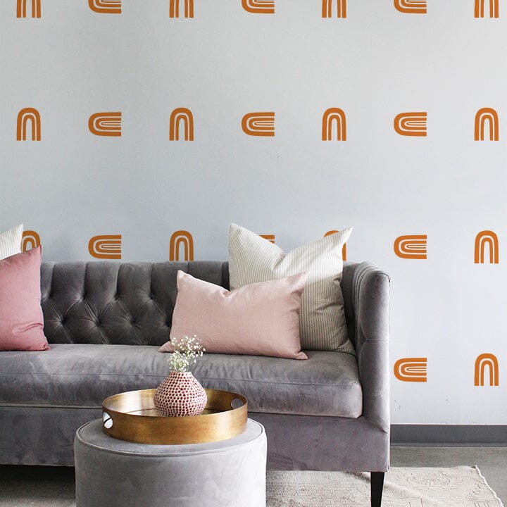 Bohemian Rainbows Wall Decals