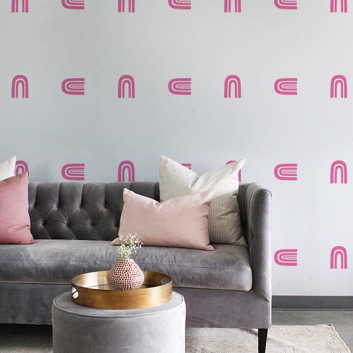 Bohemian Rainbows Wall Decals