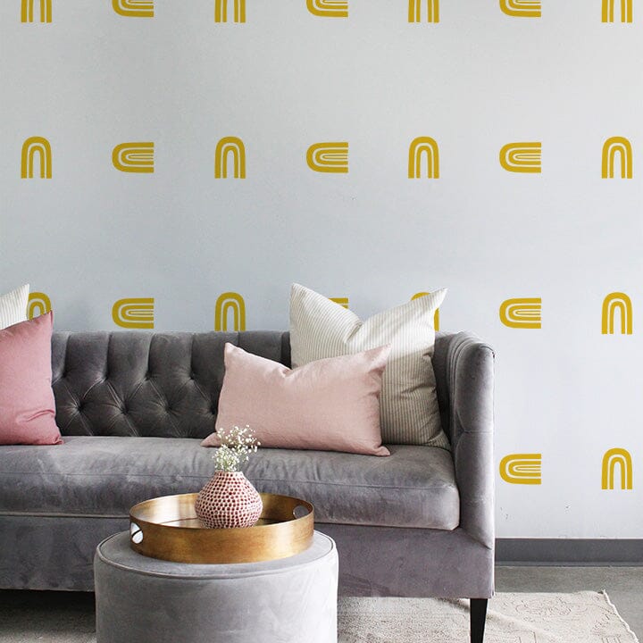 Bohemian Rainbows Wall Decals