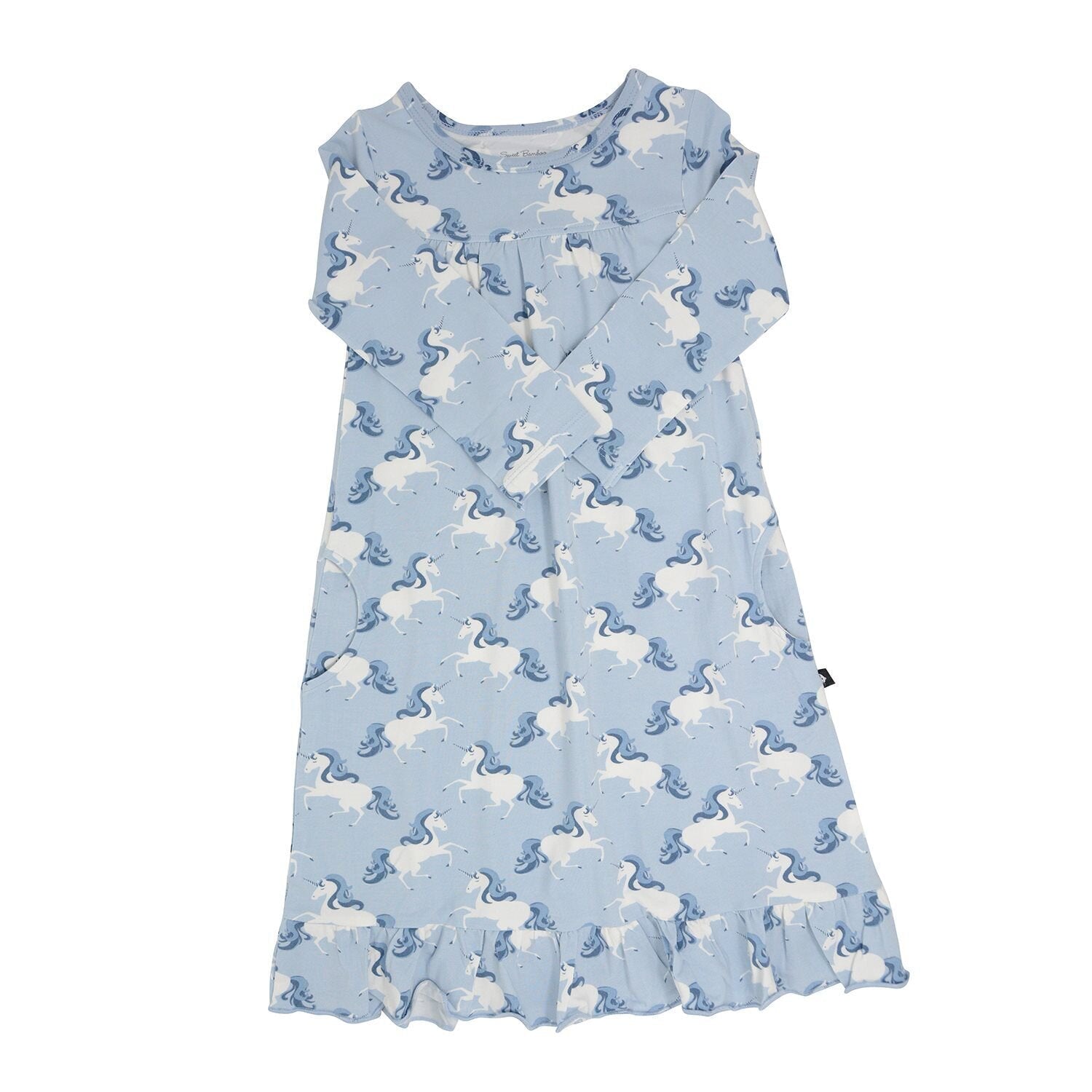 Boho Dress - Unicorn Blue