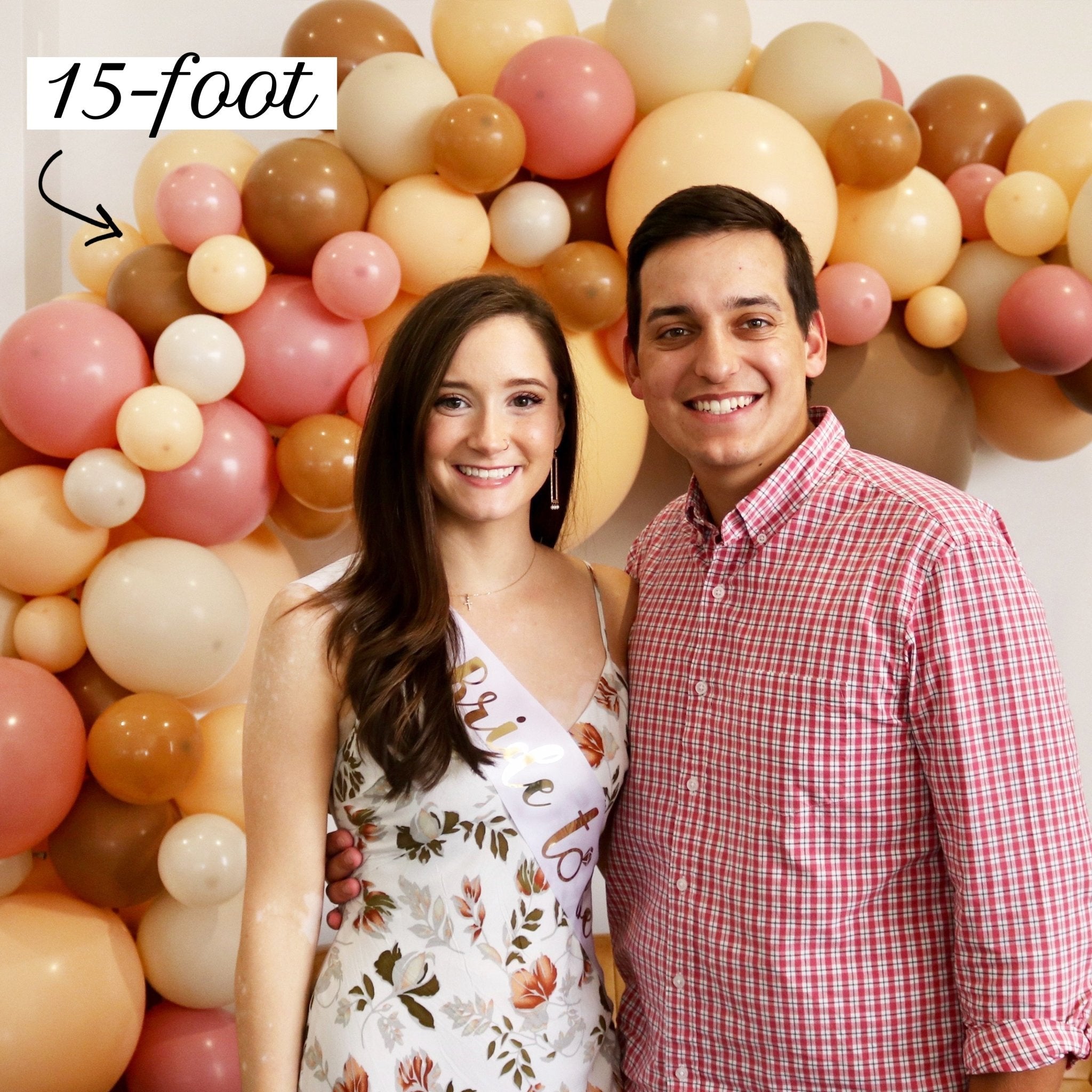 Moody Boho Rainbow Balloon Arch Kit – Dusty Rose + Mocha