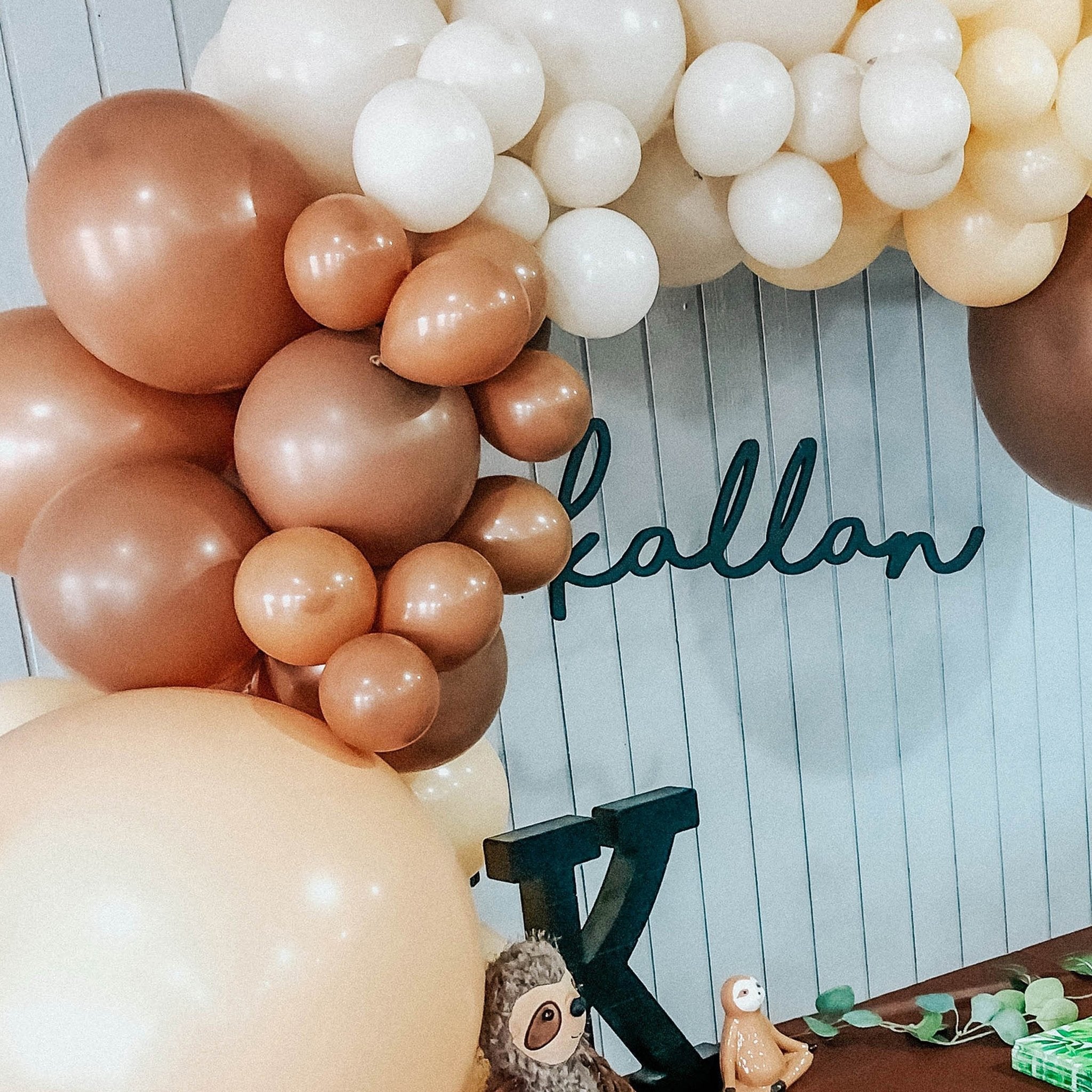 Boho Nudes Balloon Garland Kit – Blush & Mocha