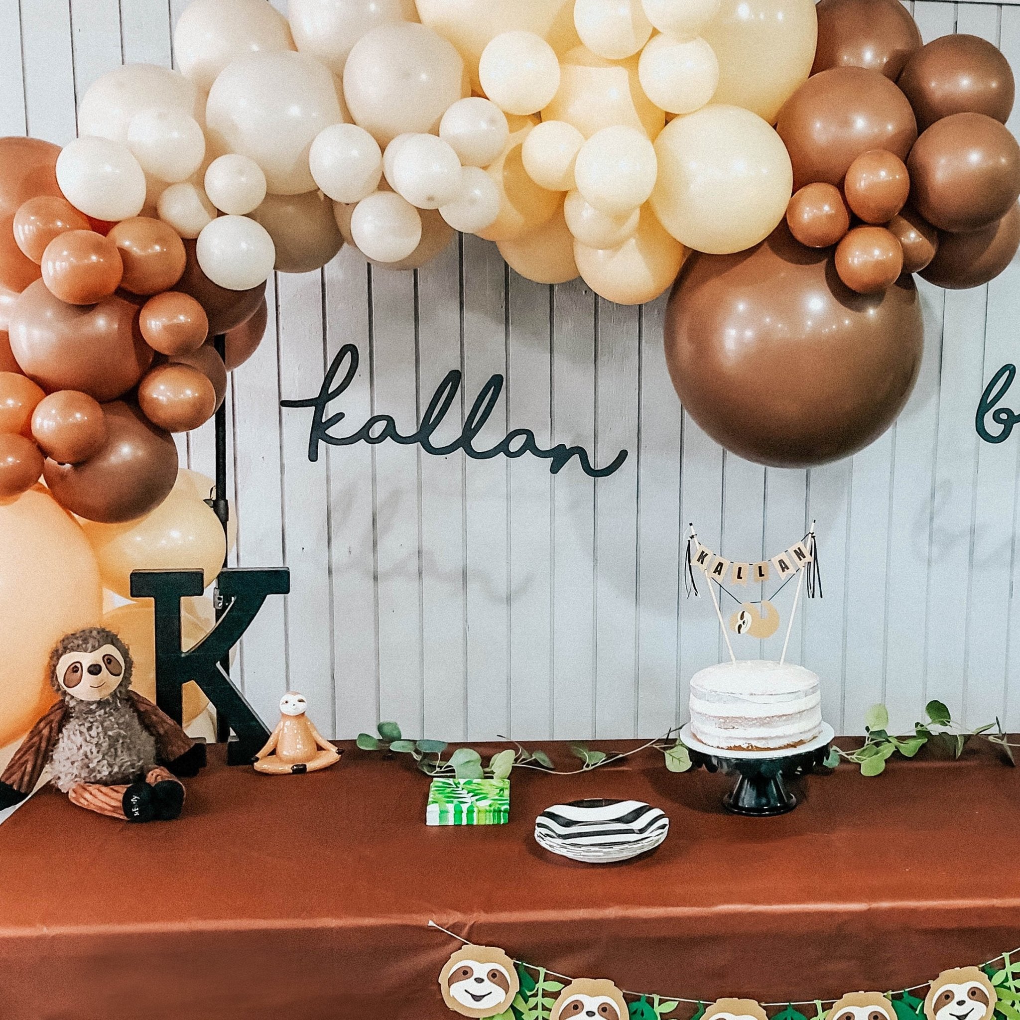 Boho Nudes Balloon Garland Kit – Blush & Mocha