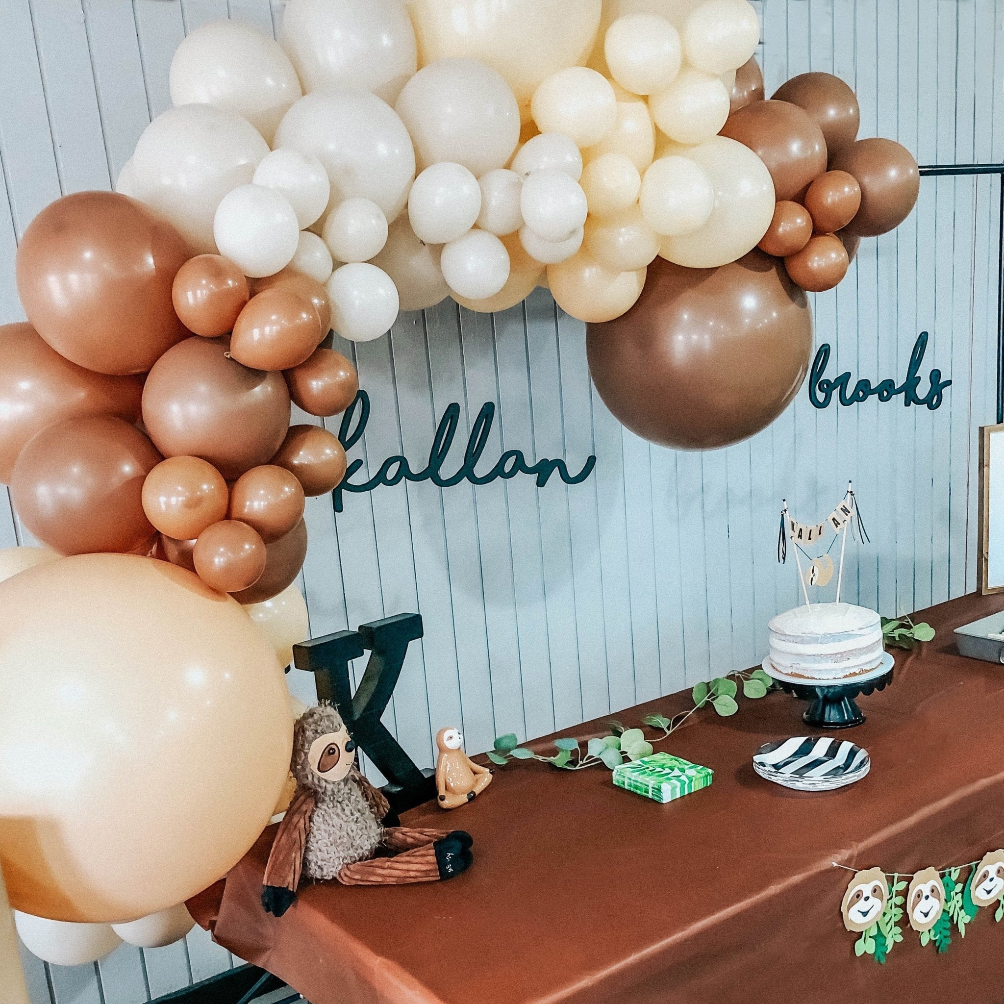 Boho Nudes Balloon Garland Kit – Blush & Mocha