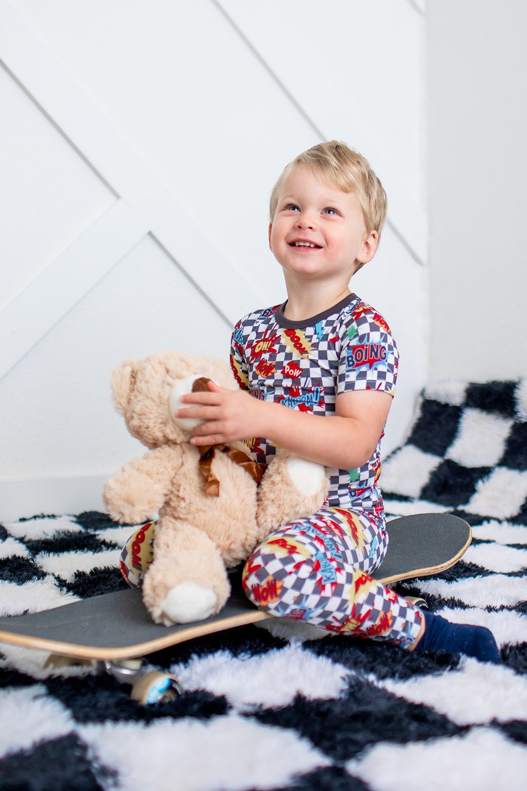 Boomin Checks S/s Pajama