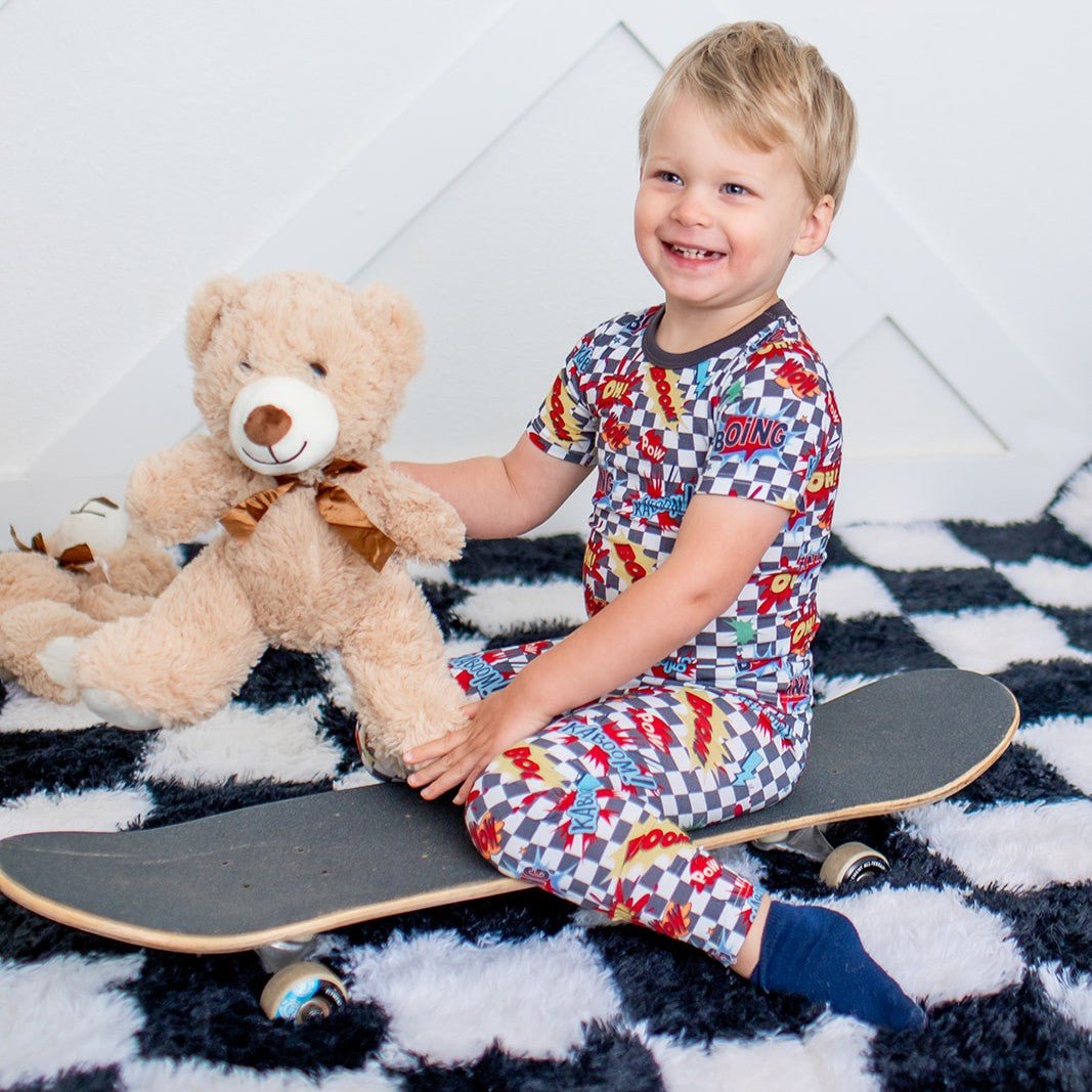 Boomin Checks S/s Pajama