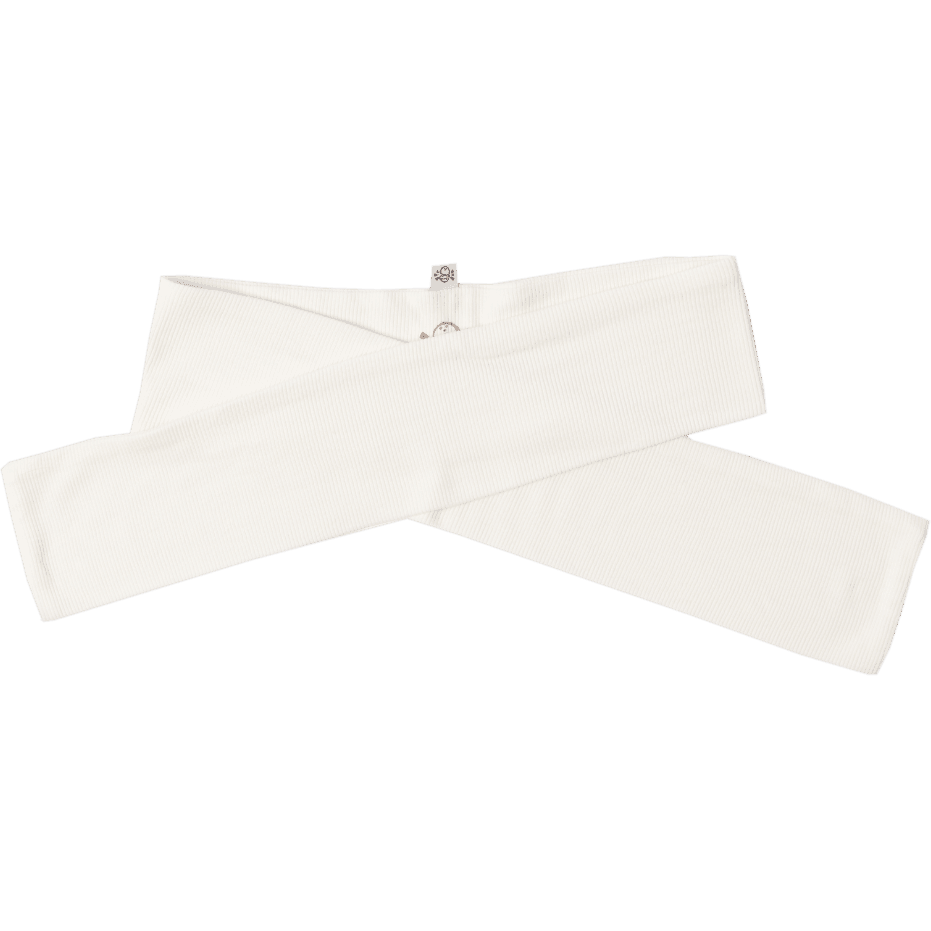 Bow In White (ribbed)