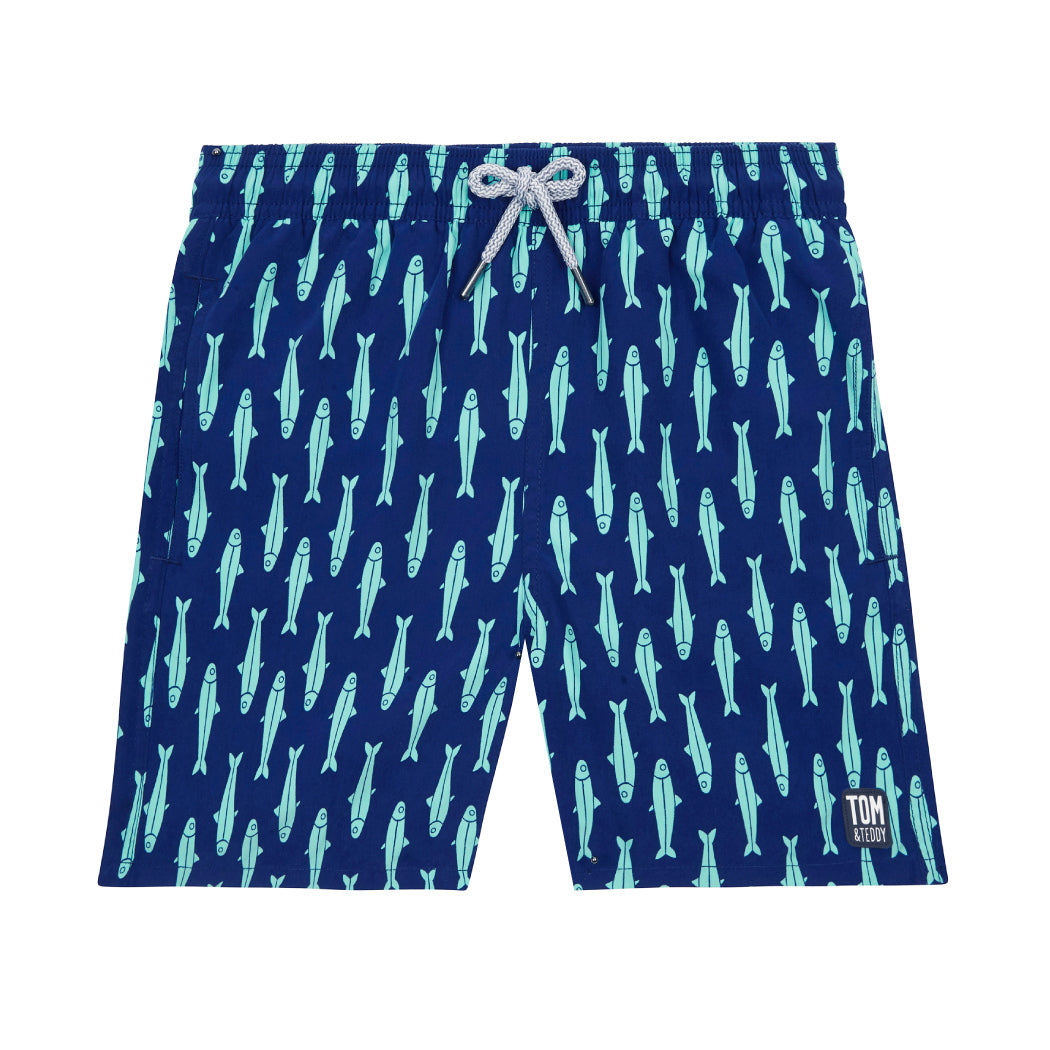 Ink Blue & Green Sardines