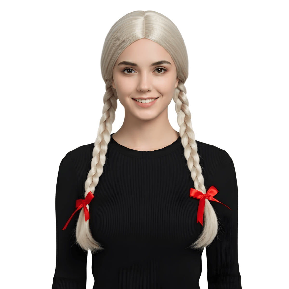 Blond Braided Wig