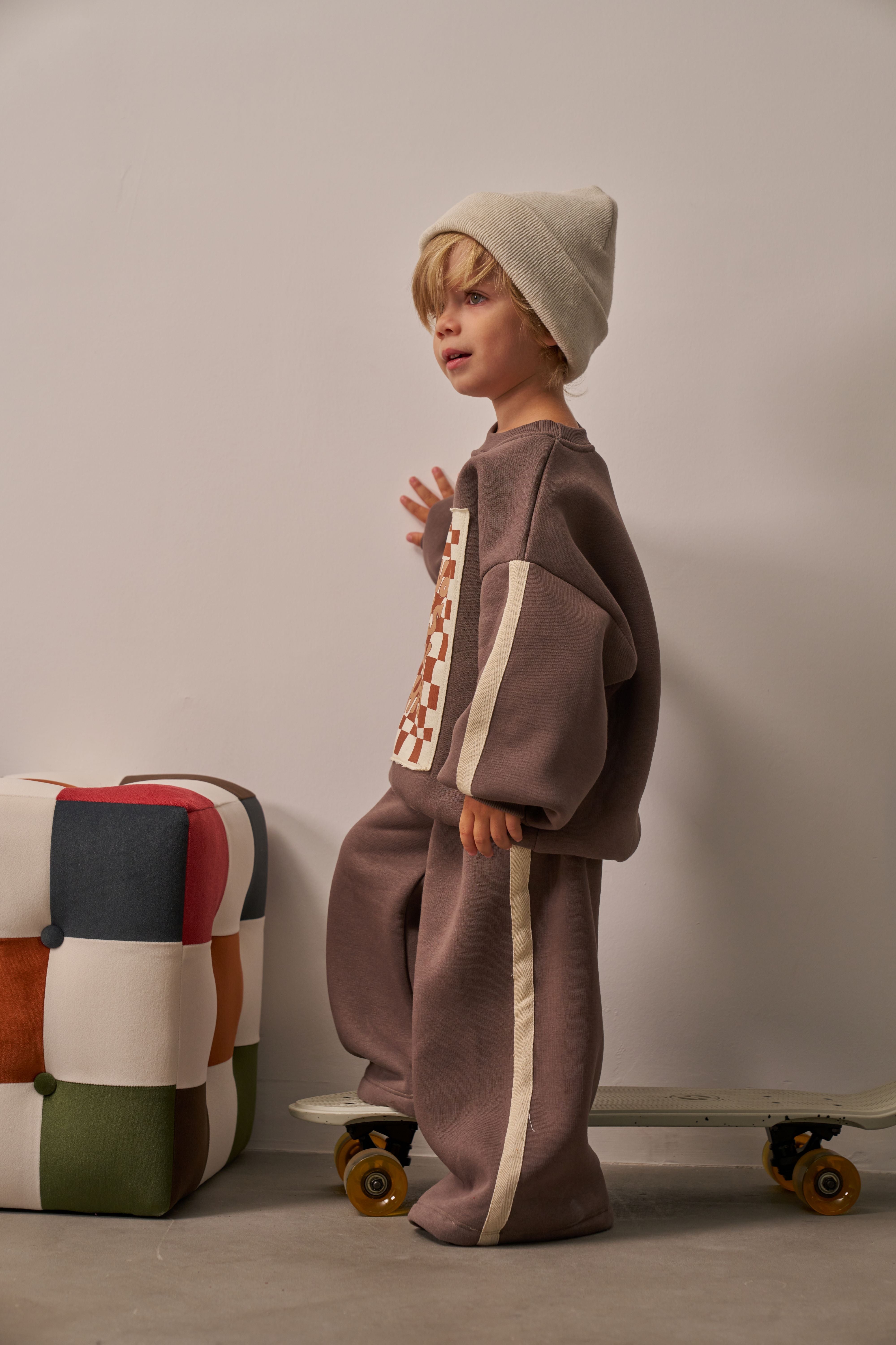 Mindset Tracksuit Brown Set