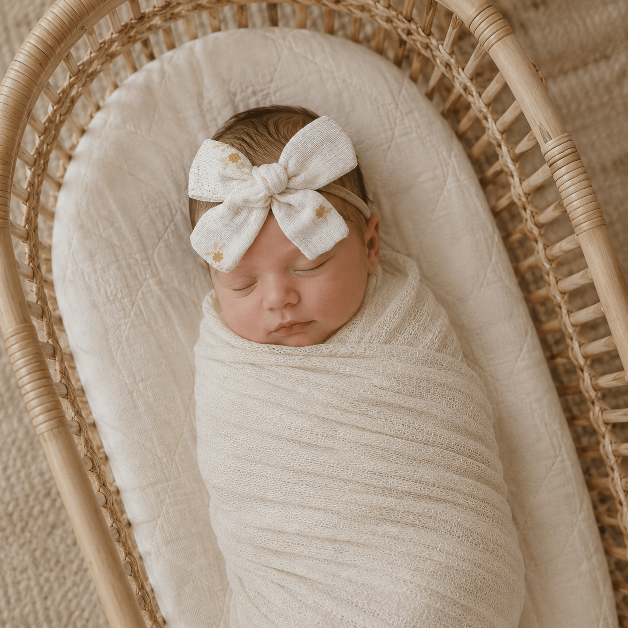 Fleur Knot Bow Headband