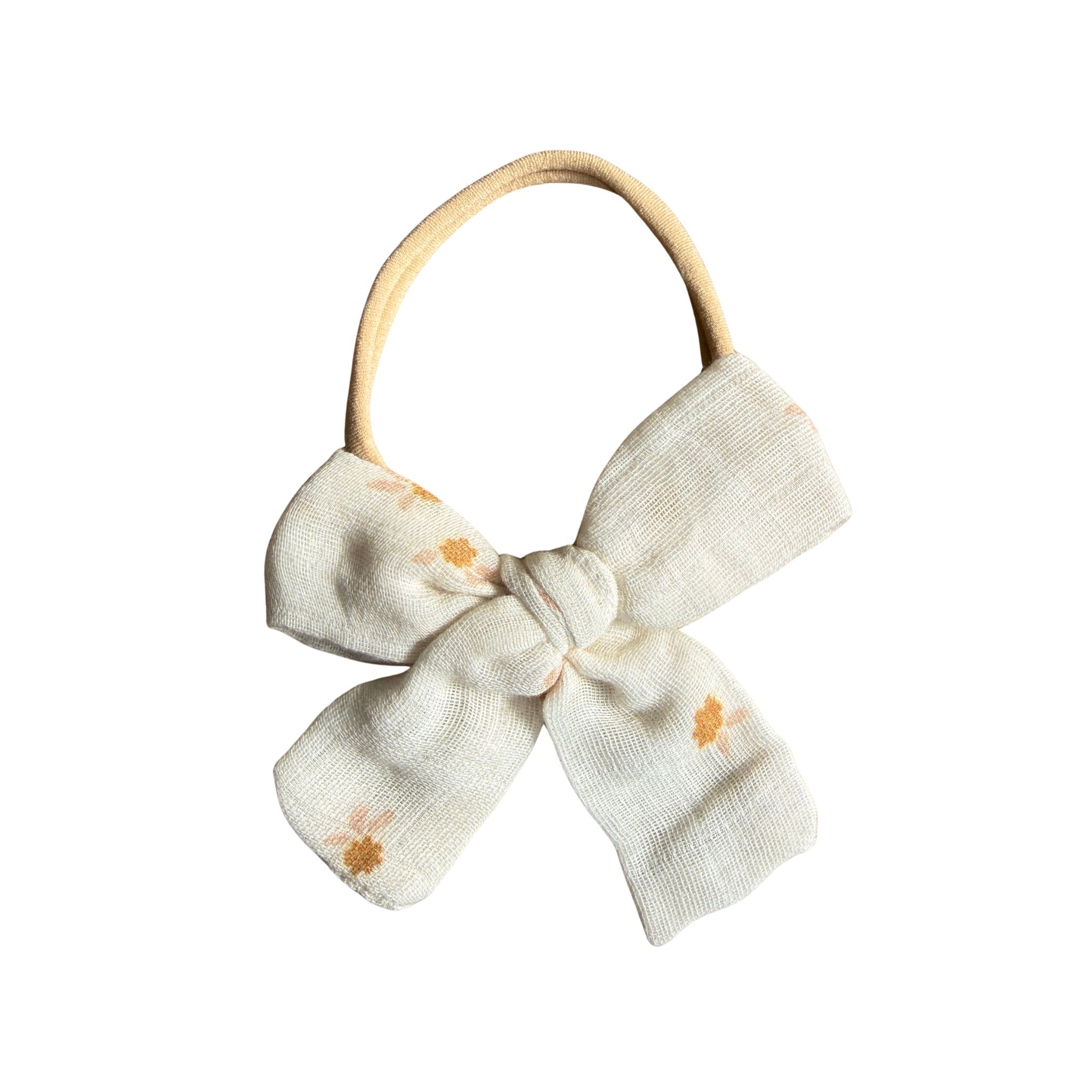 Fleur Knot Bow Headband