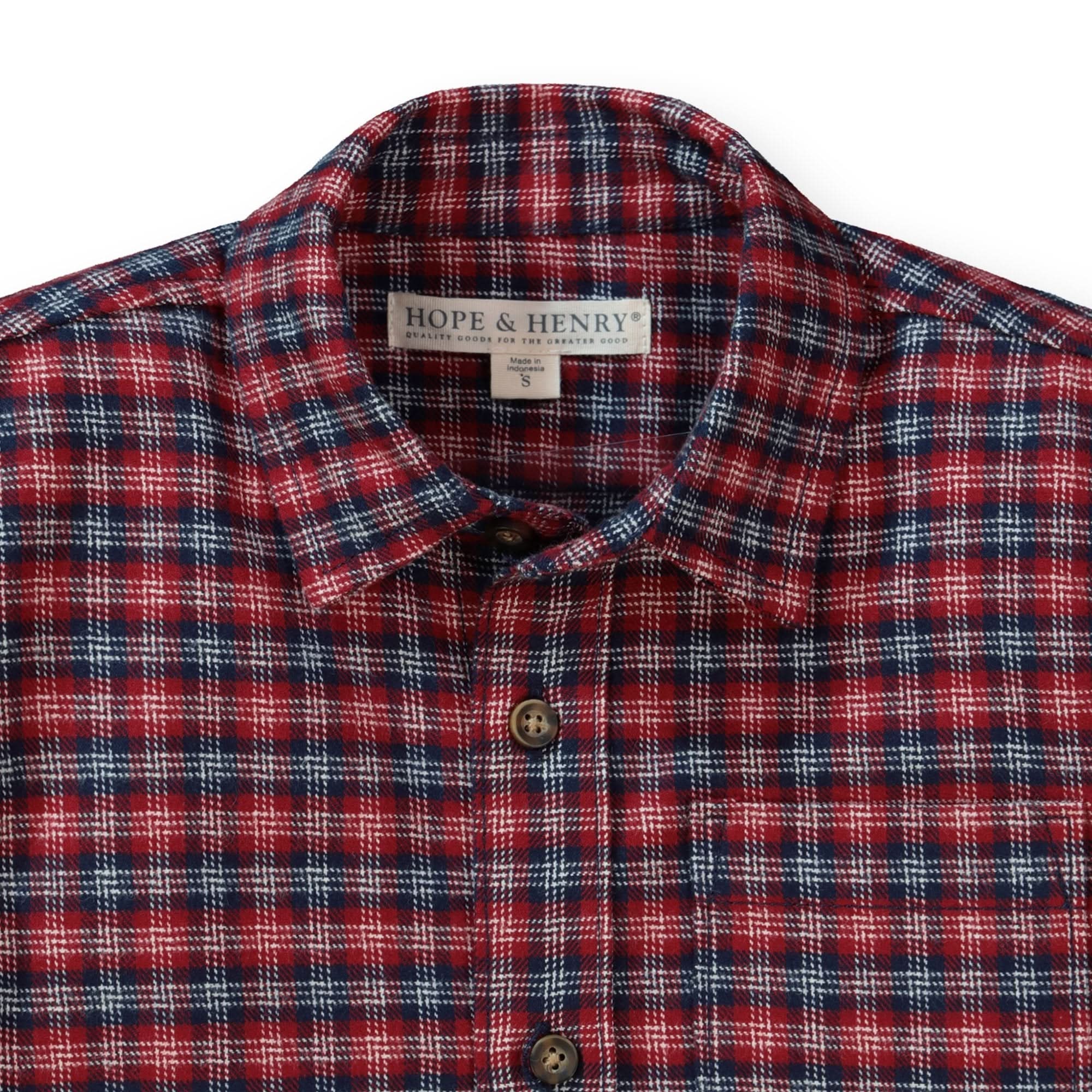 Brushed Flannel Button Down Shirt - Baby