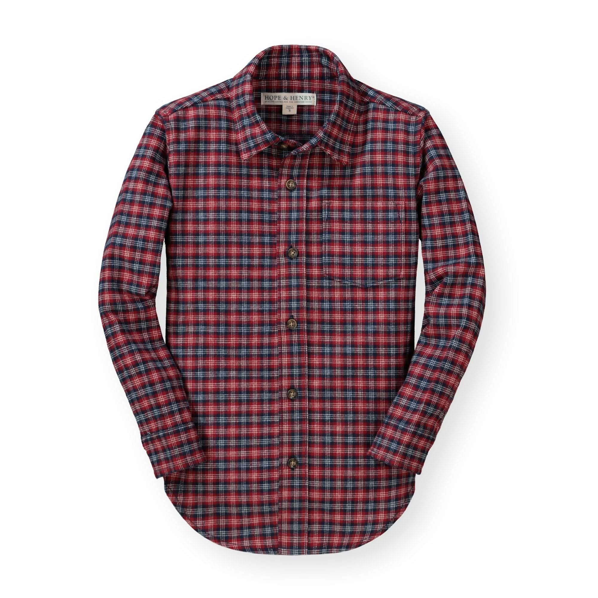 Brushed Flannel Button Down Shirt - Baby