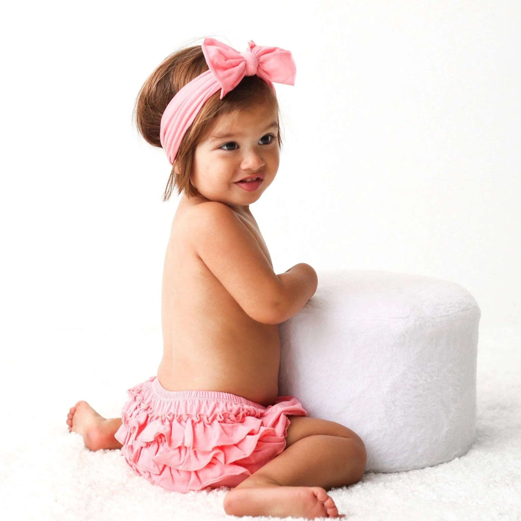 Bubble Gum Bloomer And Headband