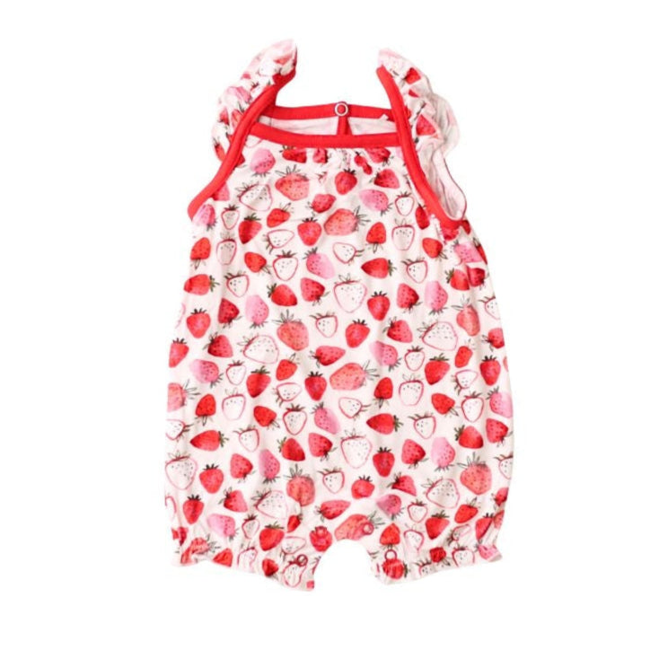 Strawberry Fields Bubble Romper