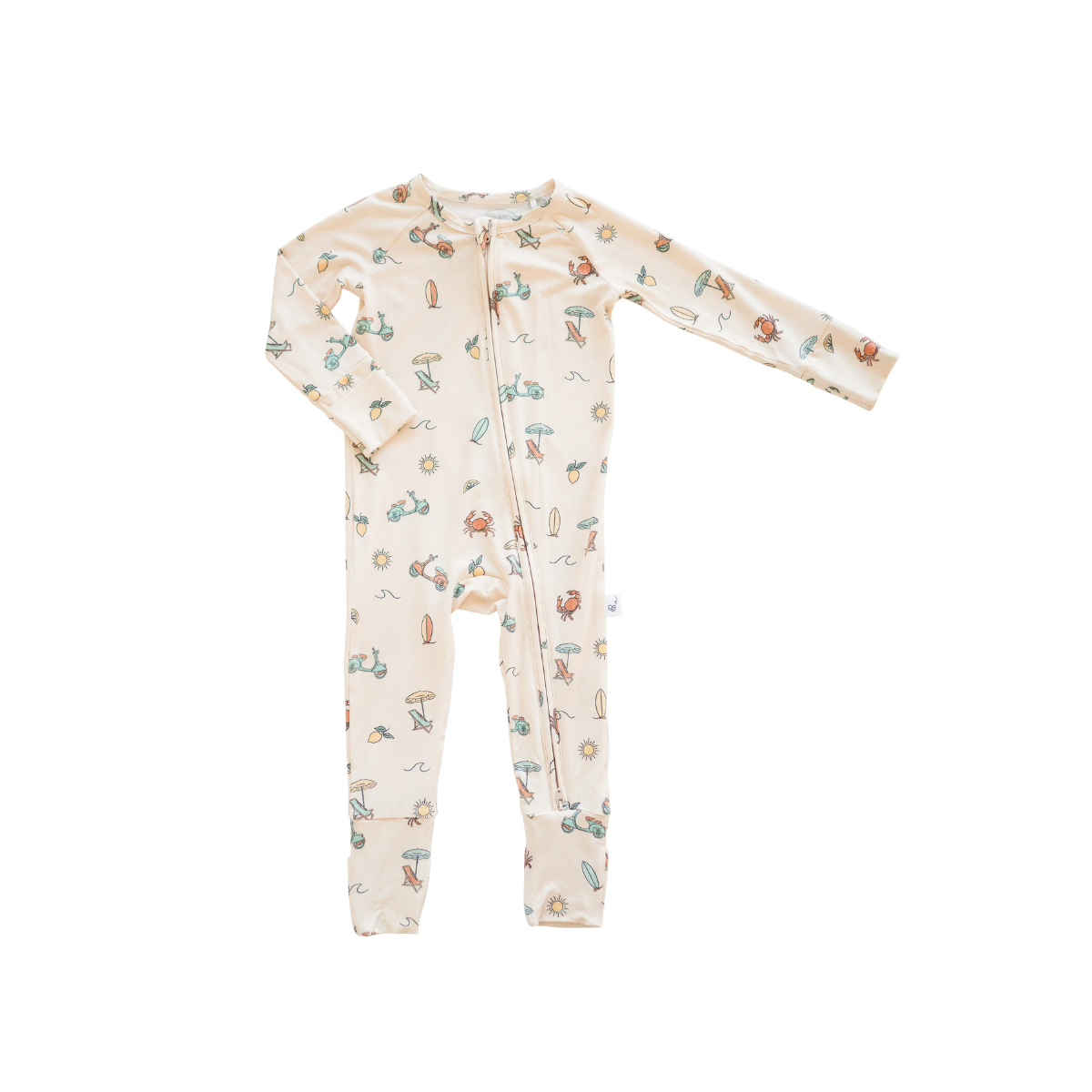 Bamboo 2-way Convertible Zip Romper