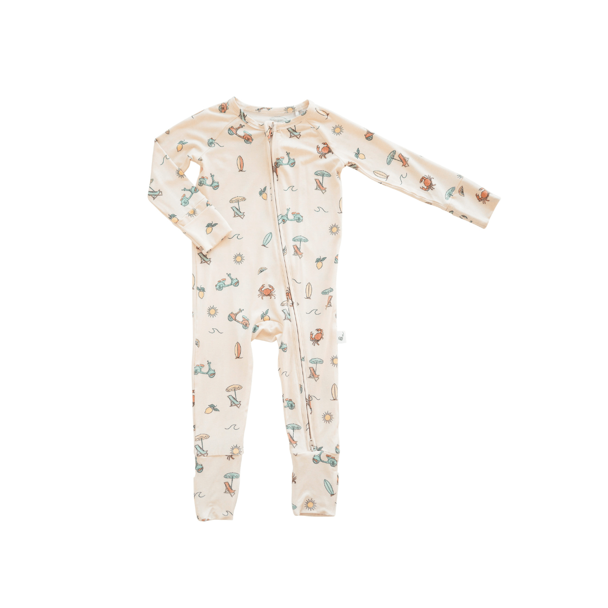 Bamboo 2-way Convertible Zip Romper