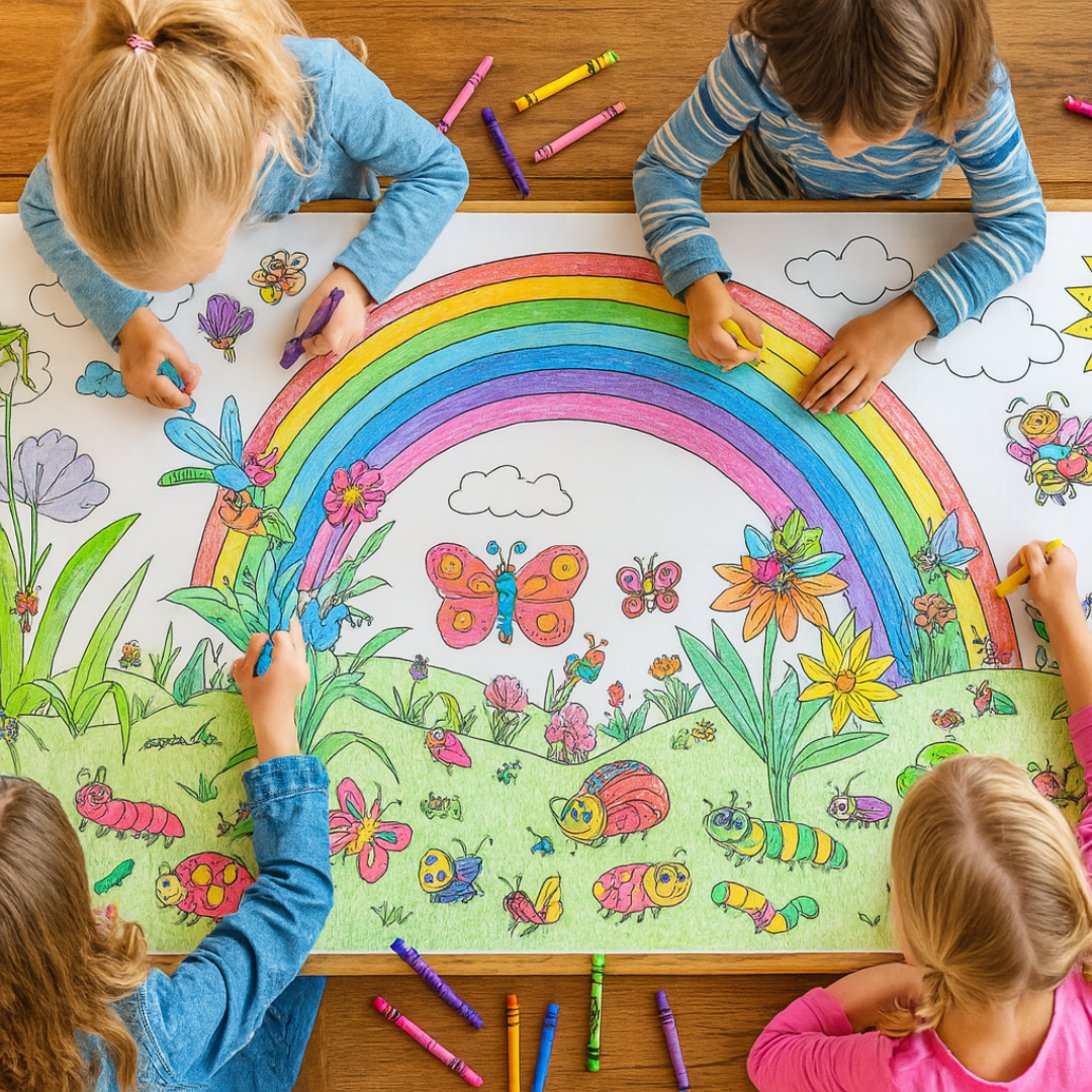 Bugs Coloring Tablecloth