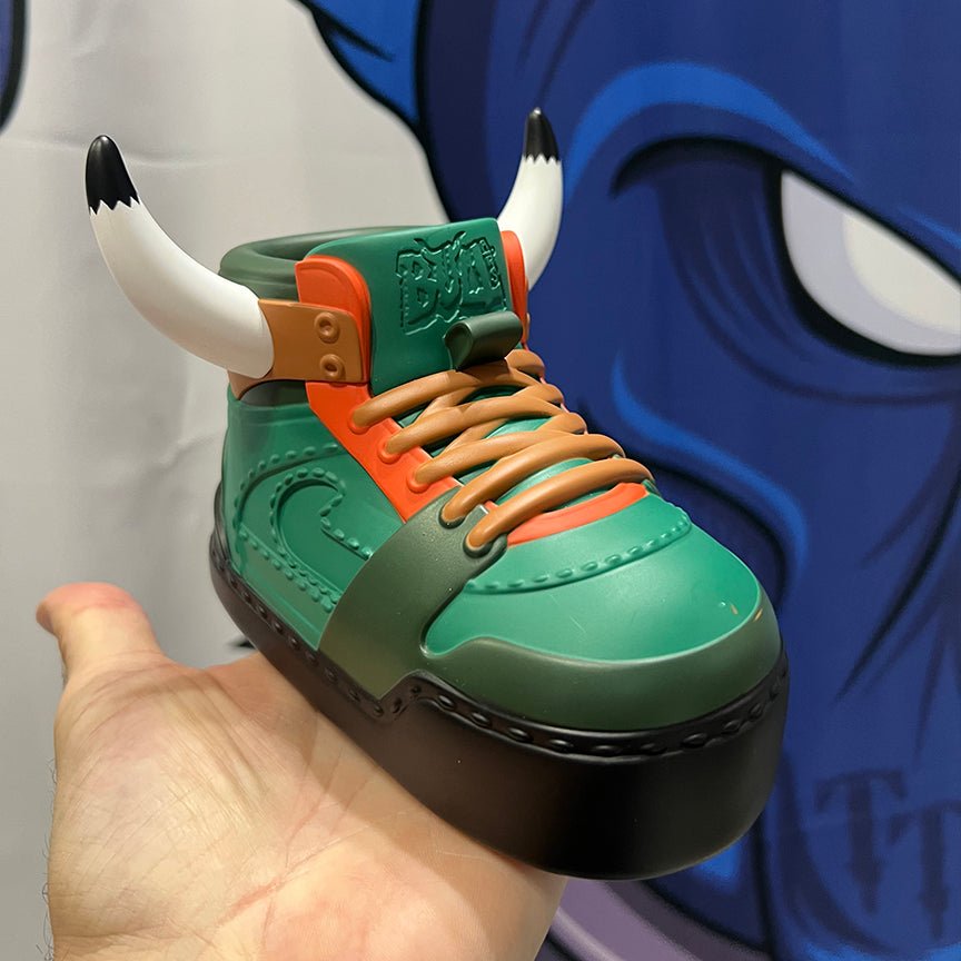 Bull Airs Tmnt Mikey Orange Vinyl Toy