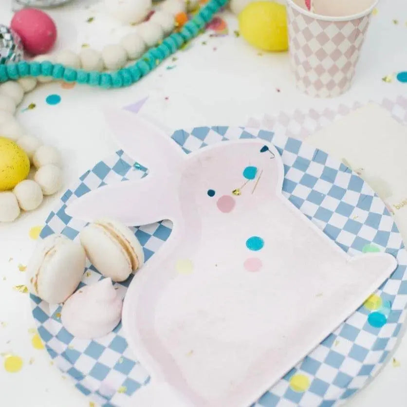Bunny Plate (set Of 8)