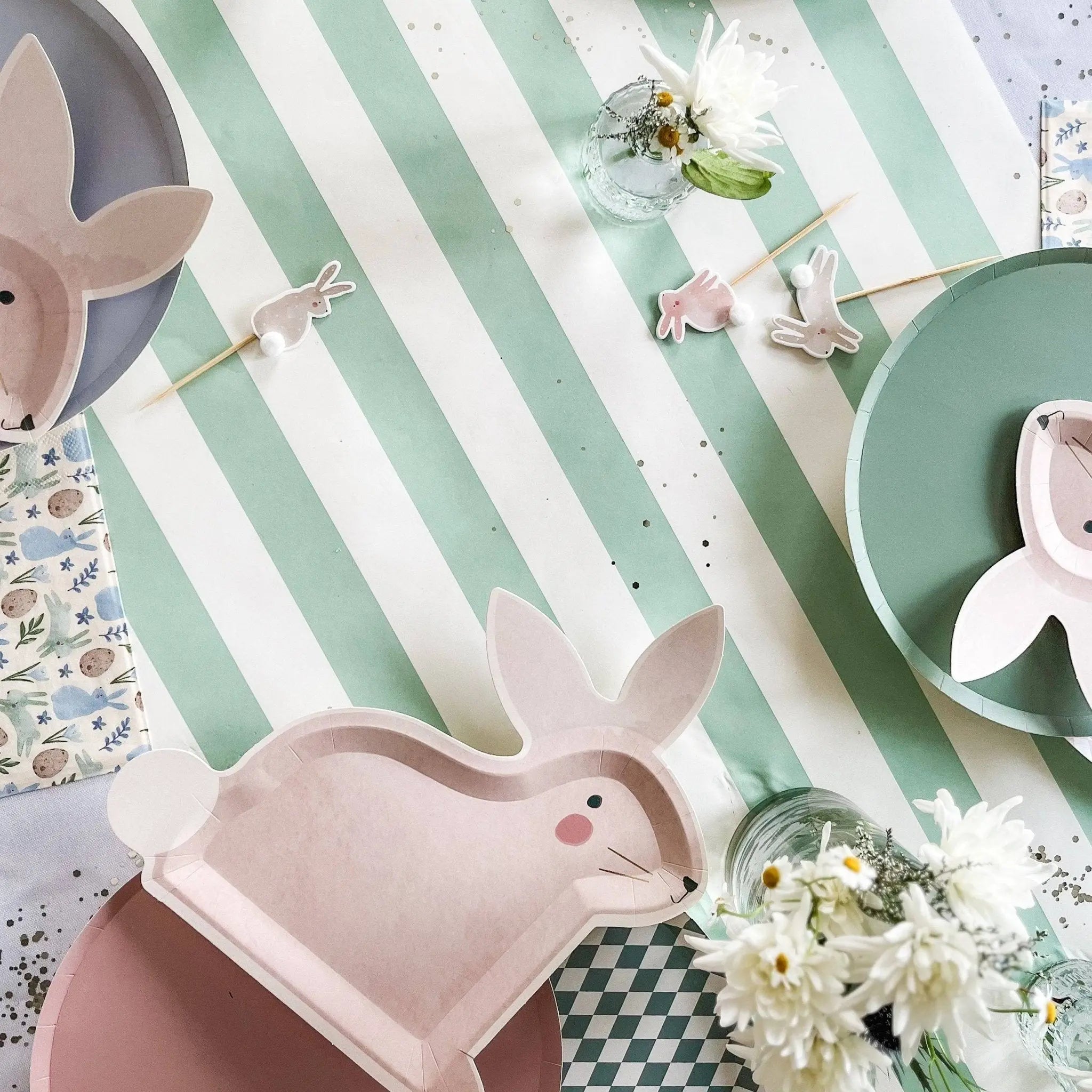Bunny Napkins, Large (set Of 16)