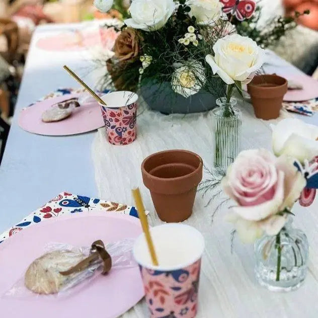 Butterfly Cups, Set Of 8