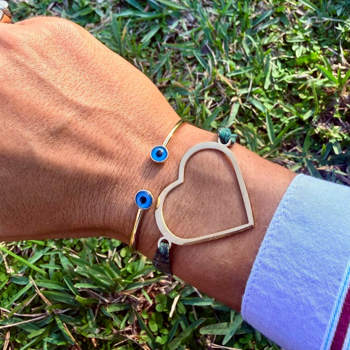 Liberty Mega Heart Charm Bracelet