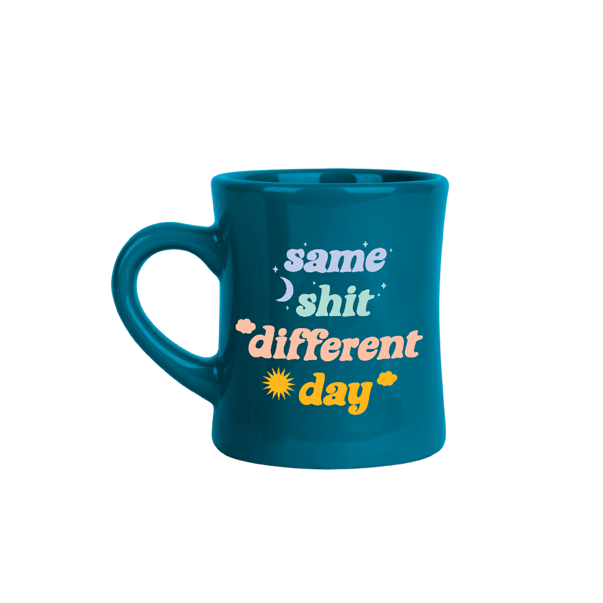 Same Shit Different Day Diner Mug