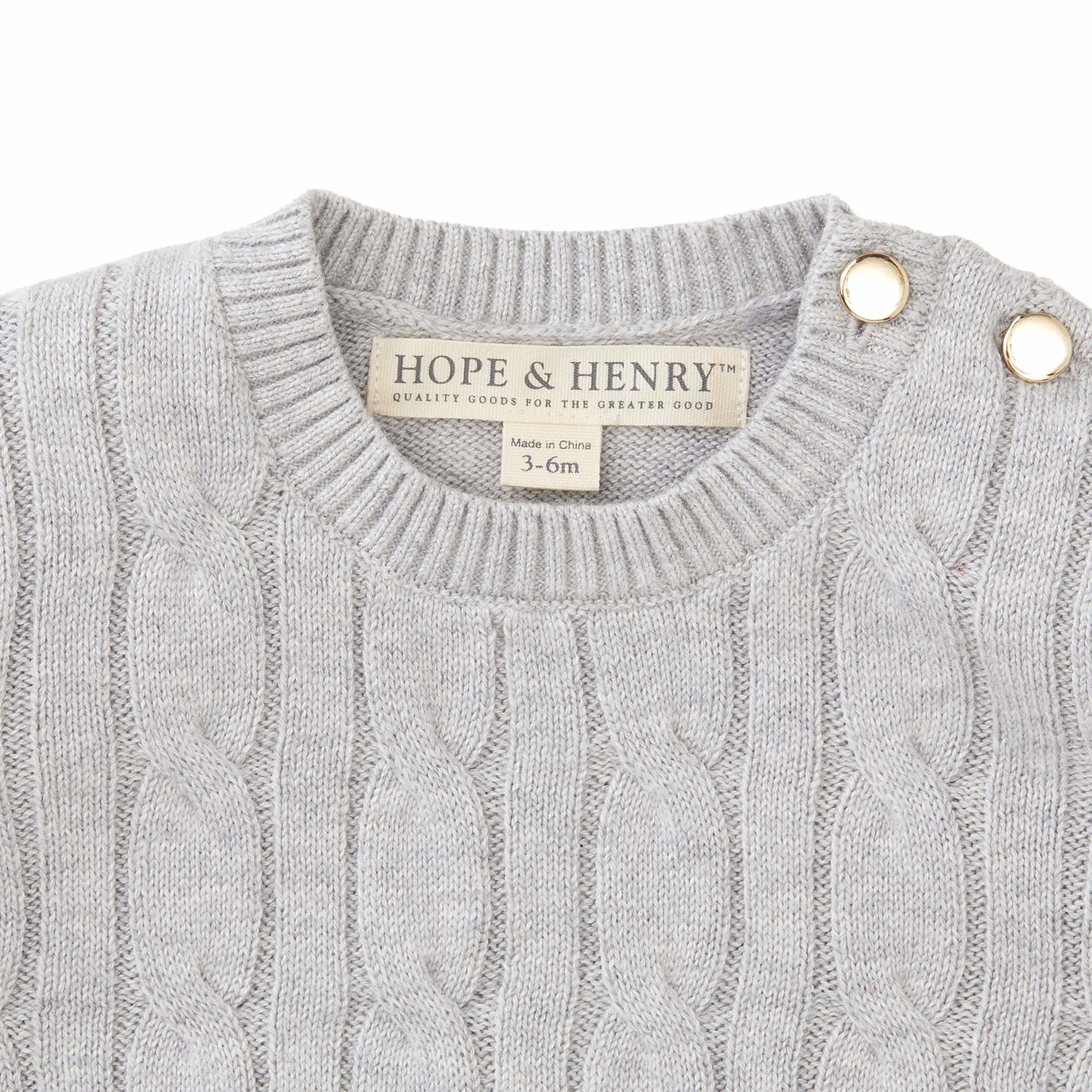 Cable Front Sweater - Baby
