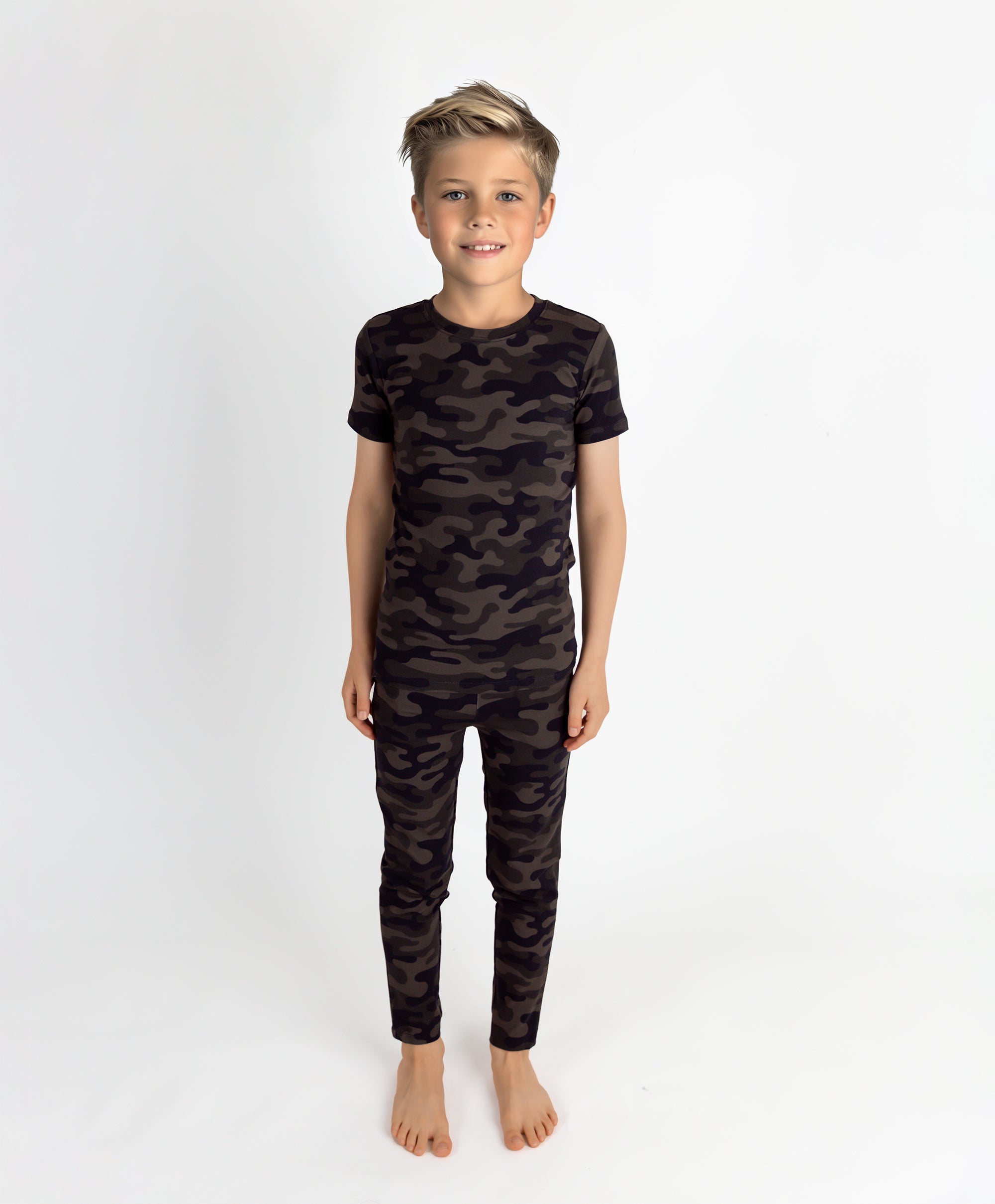 Dark Camo Two-piece Set