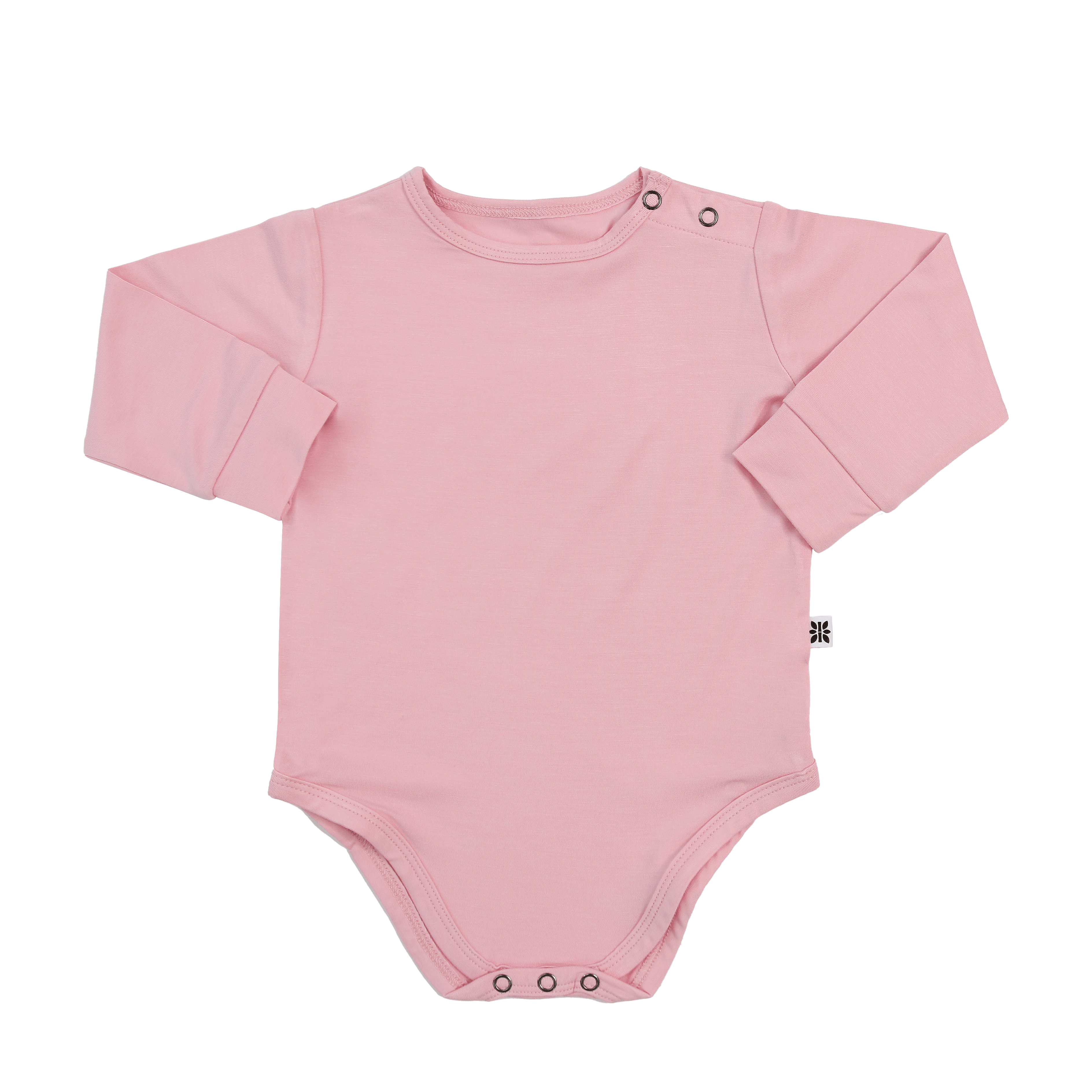 Candy Pink Long Sleeve Bodysuit