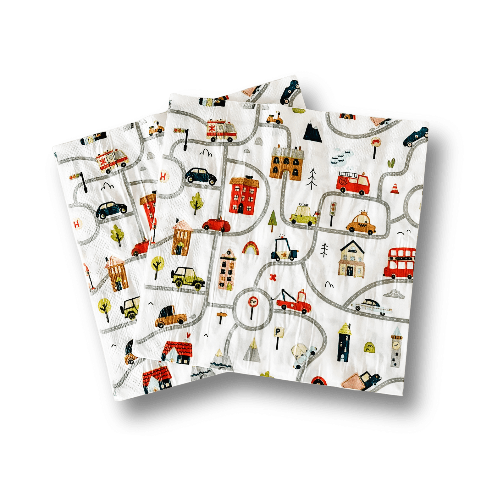 Car Napkins Large (set Of 16)