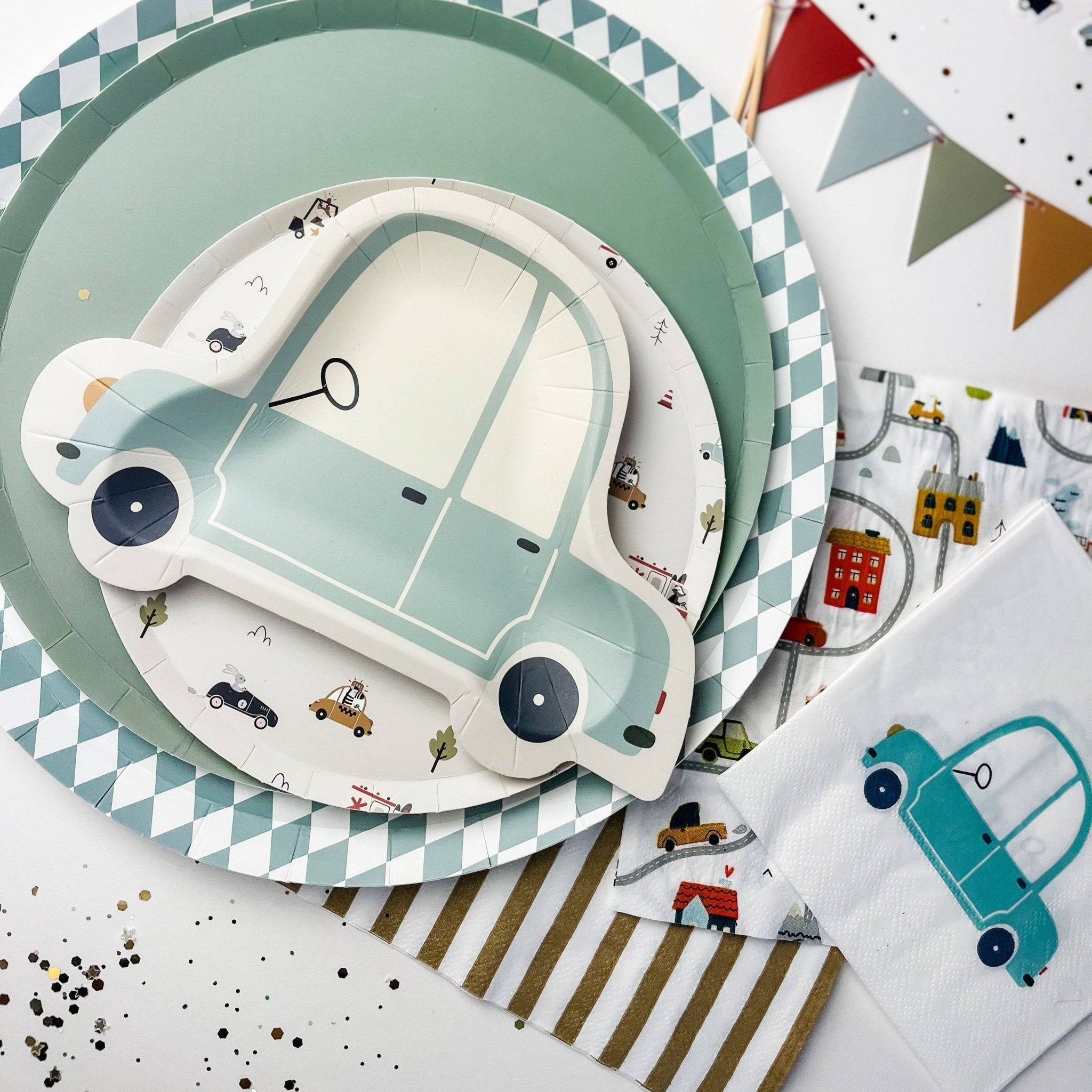 Car Napkins Small (set Of 16)