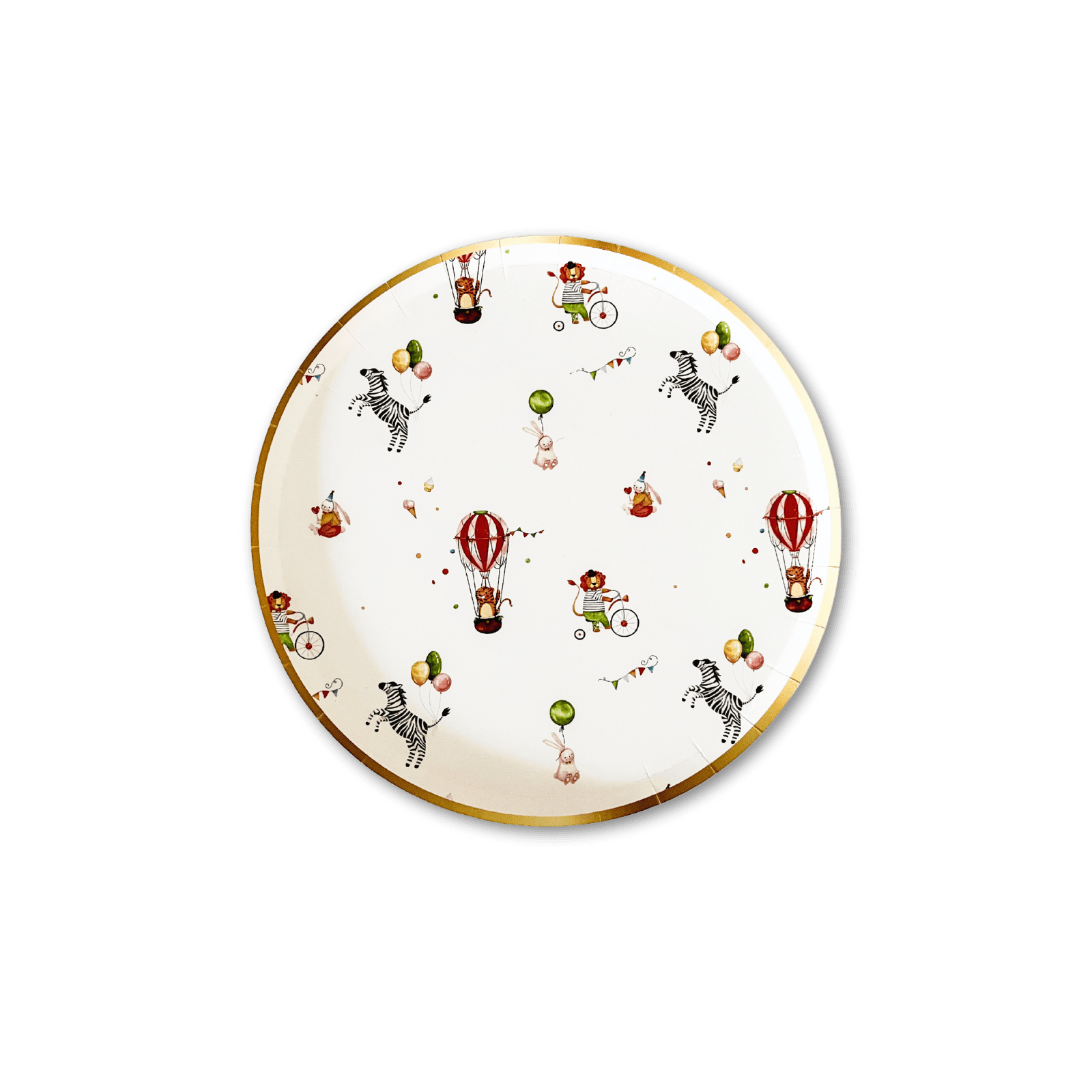 Carnival Small Plate (set Of 8)