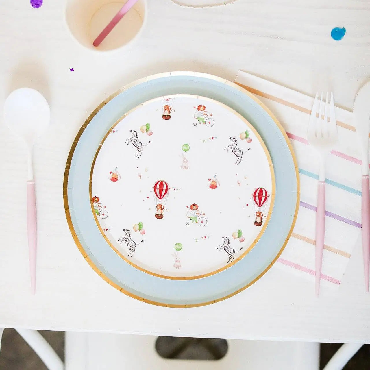 Carnival Small Plate (set Of 8)