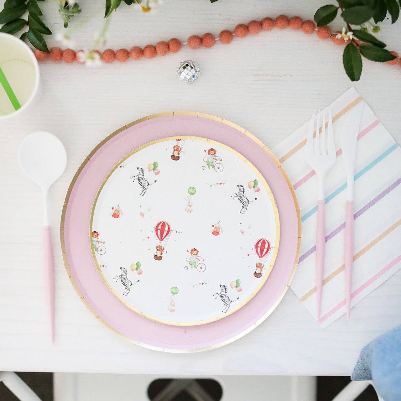 Carnival Small Plate (set Of 8)