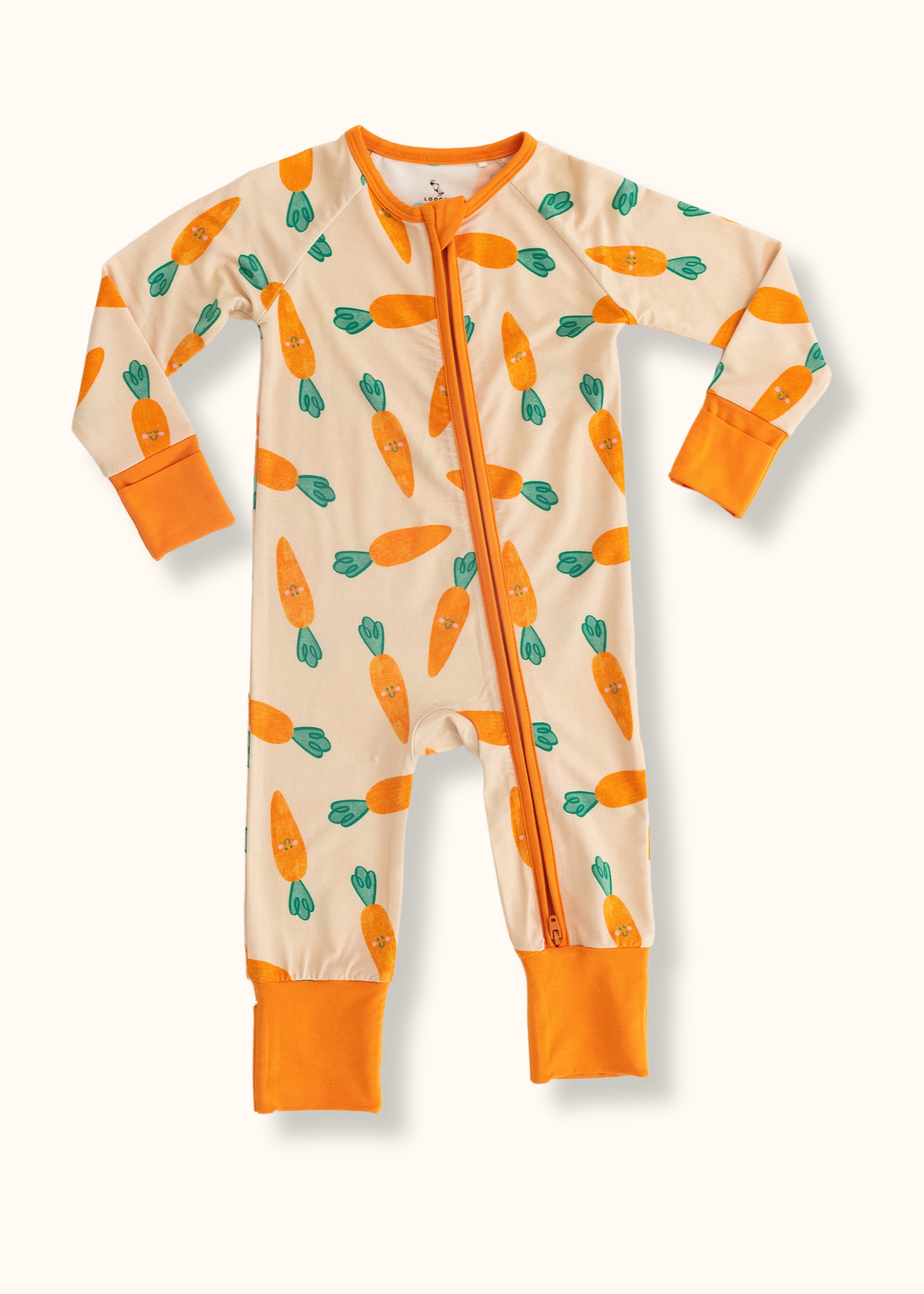 Carrots Convertible Footie Pajama by Loocsy