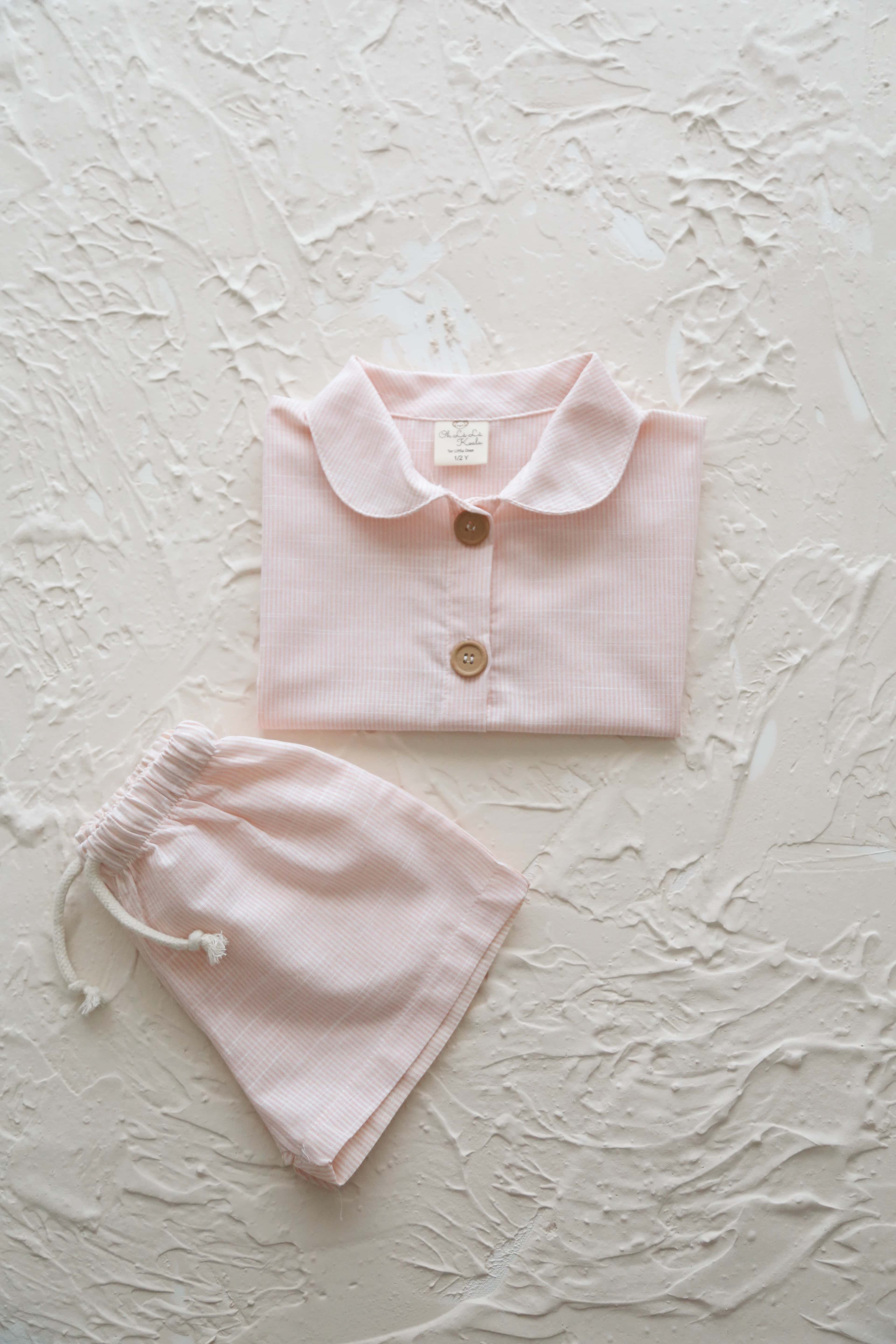 Girl Shirt-short Set