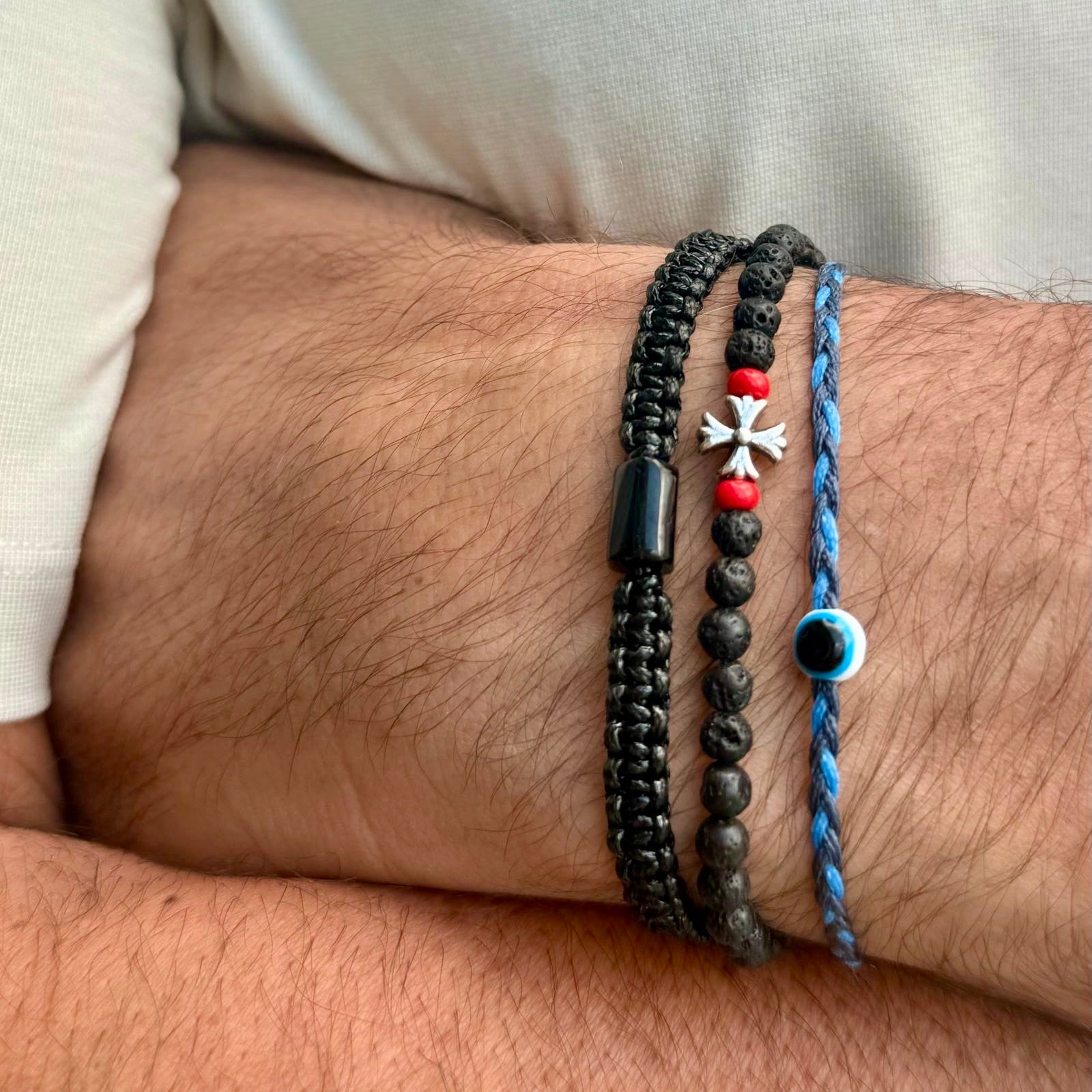 Charlie Stone Braided Bracelet