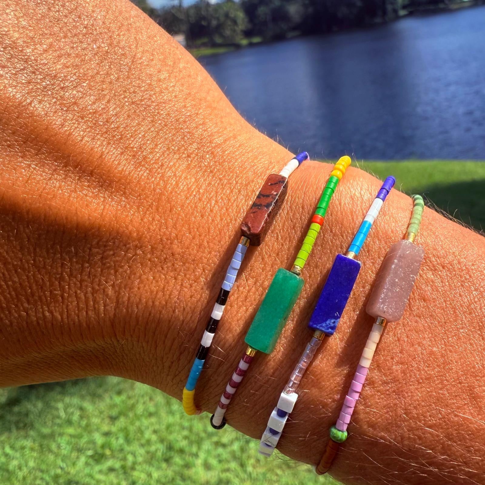 Claire Stone Beaded Bracelet
