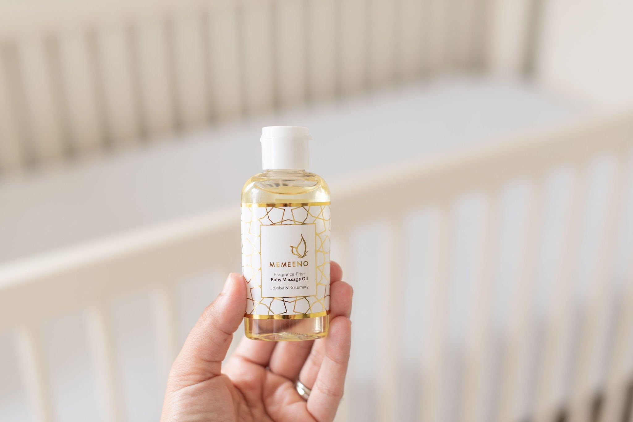 Baby Massage Oil Natural Fragrance-free For Whole Body For Infants & Children