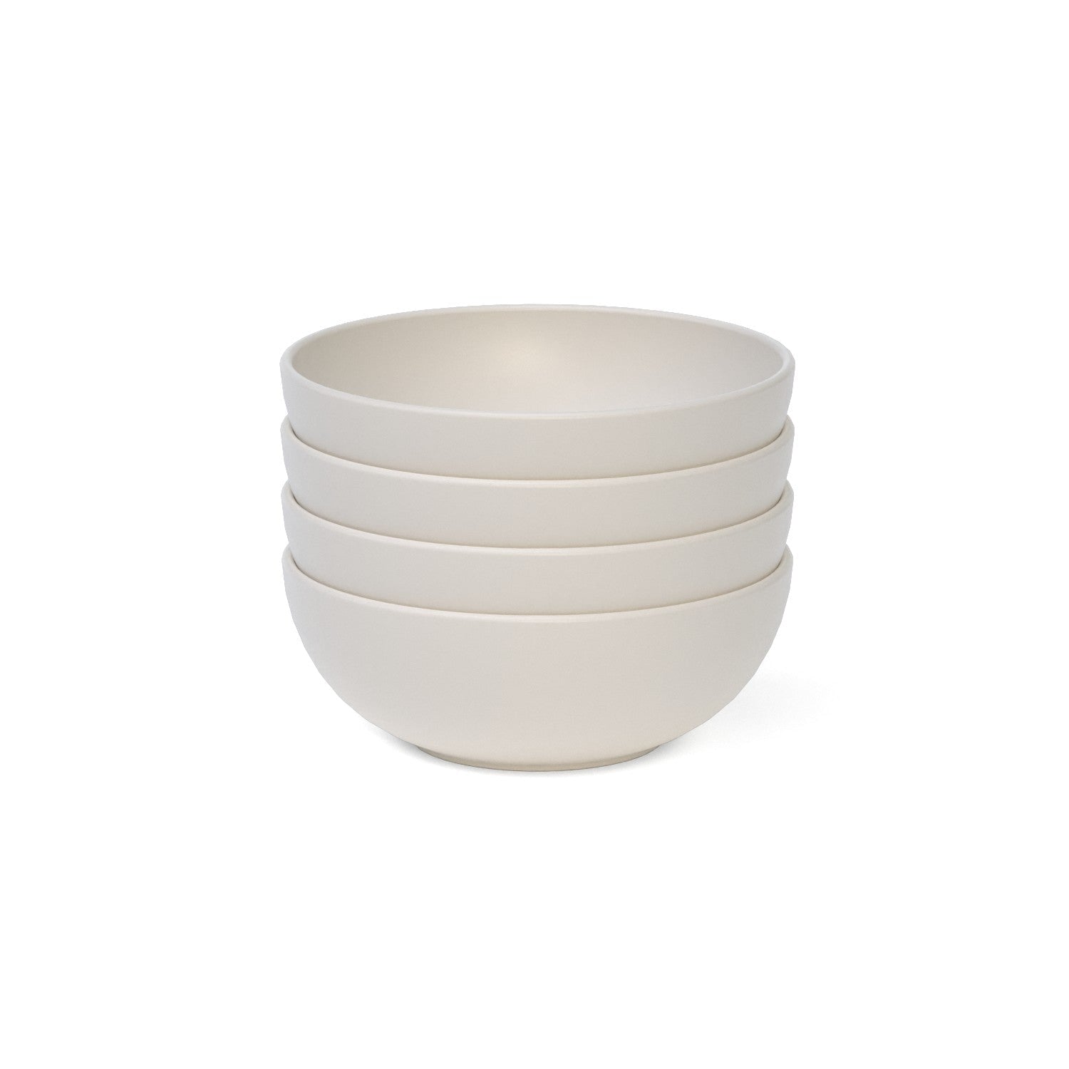 24 Oz Round Cereal Bowl Set Of 4 - Off White