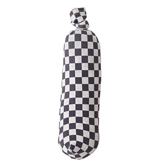 Charcoal Checks Swaddle