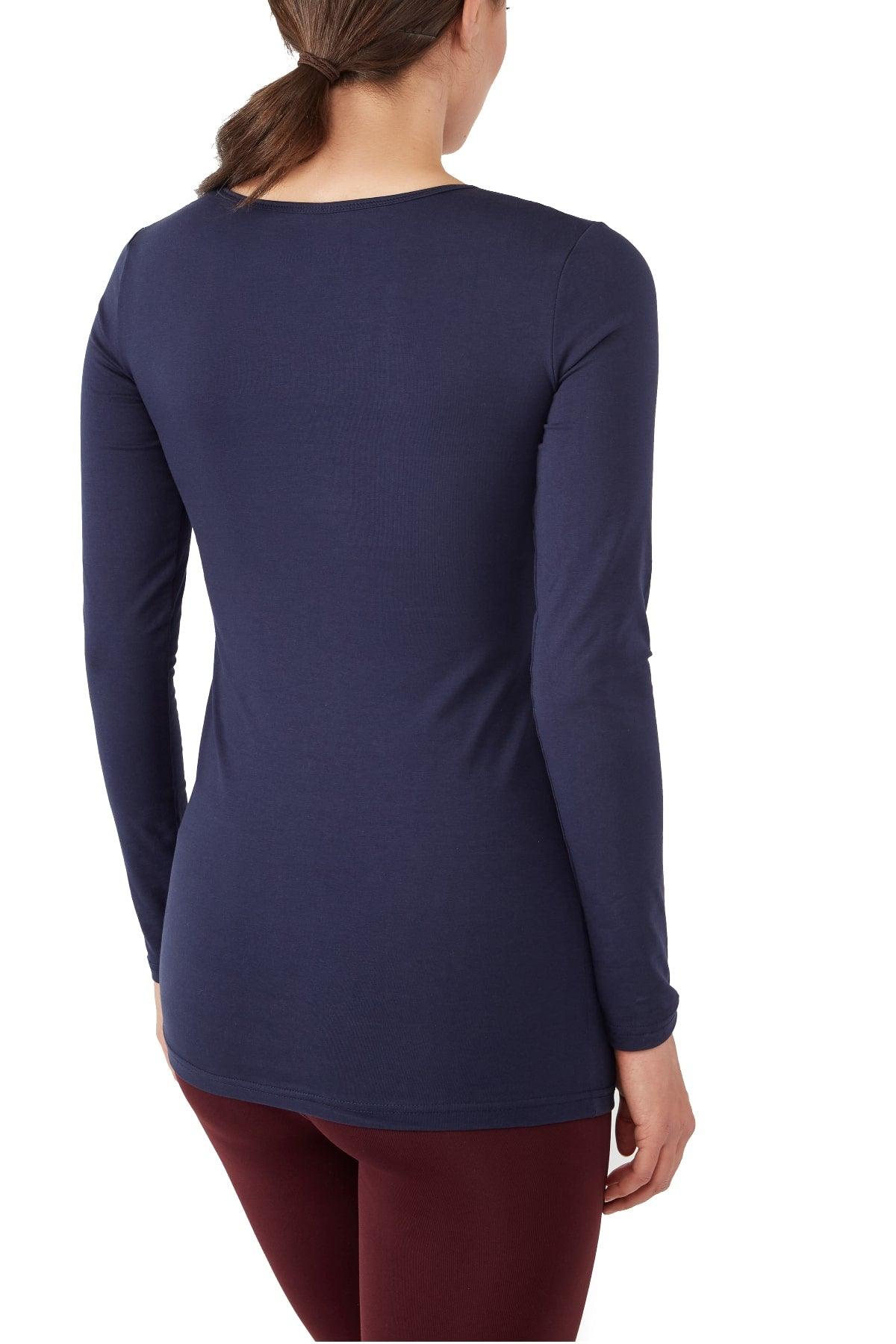 Charlotte Long Sleeves Round Neck Nursing Top