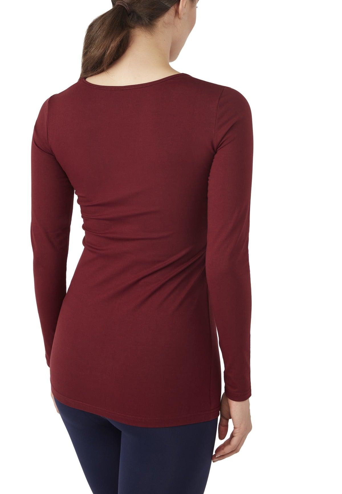 Charlotte Long Sleeves Round Neck Nursing Top