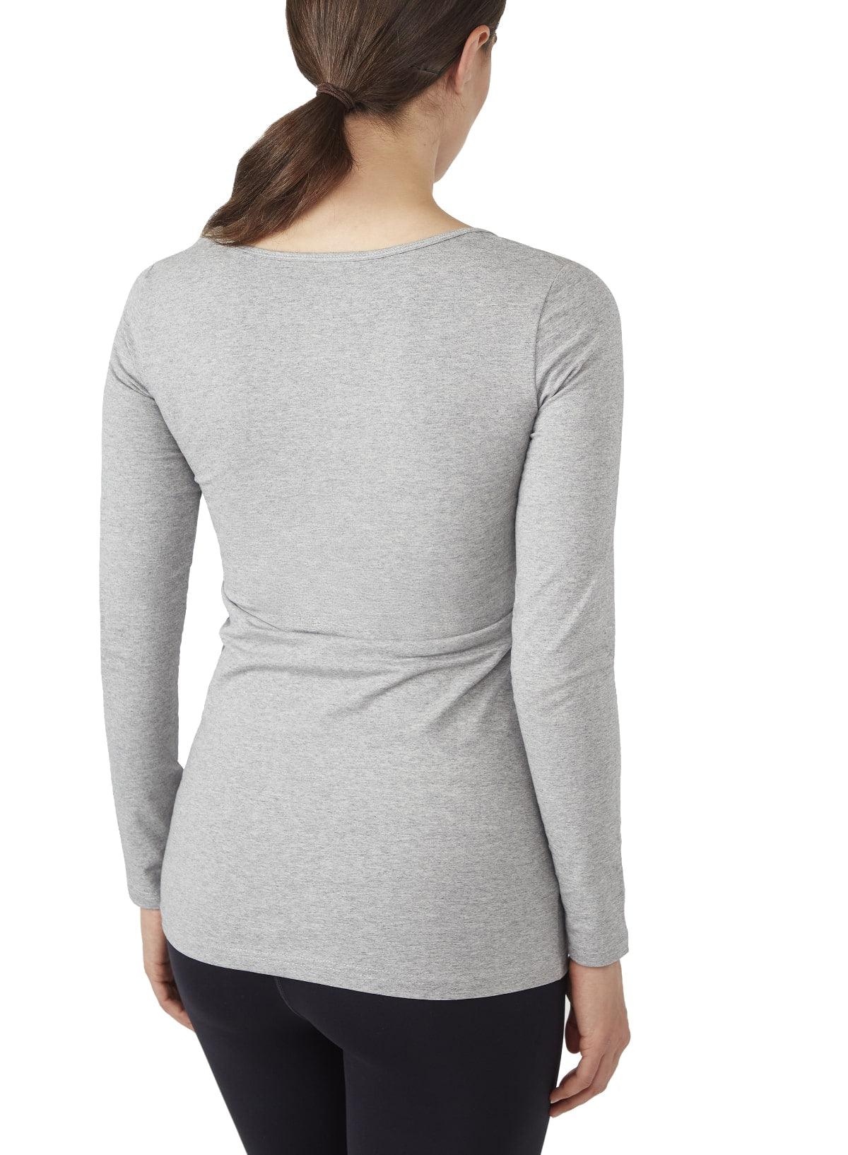 Charlotte Long Sleeves Round Neck Nursing Top