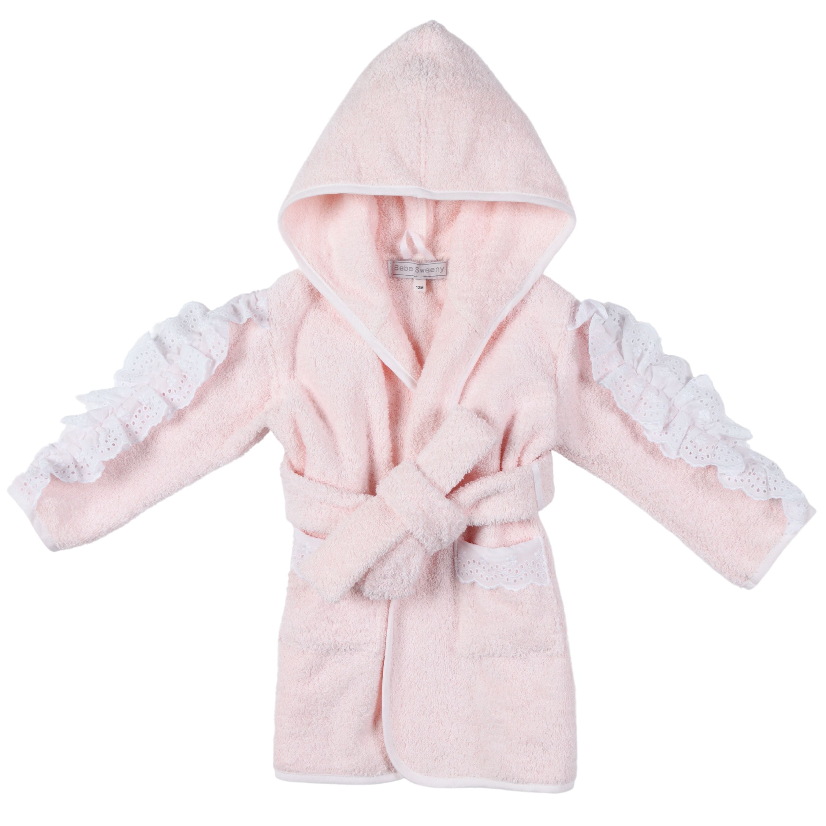 Chely | Girls Personalised Pink Bathrobe