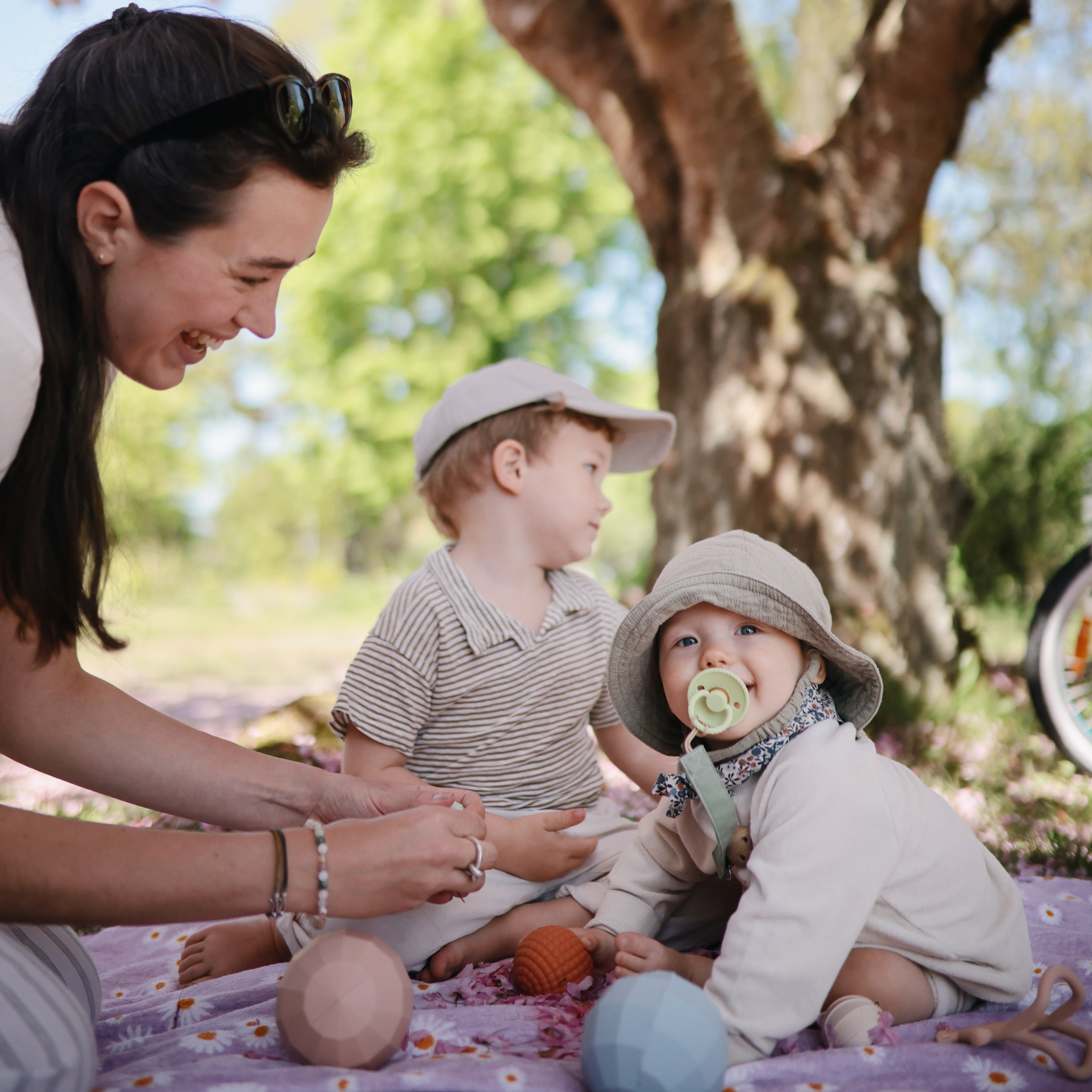 Frigg Rope Natural Rubber Pacifier 2-pack